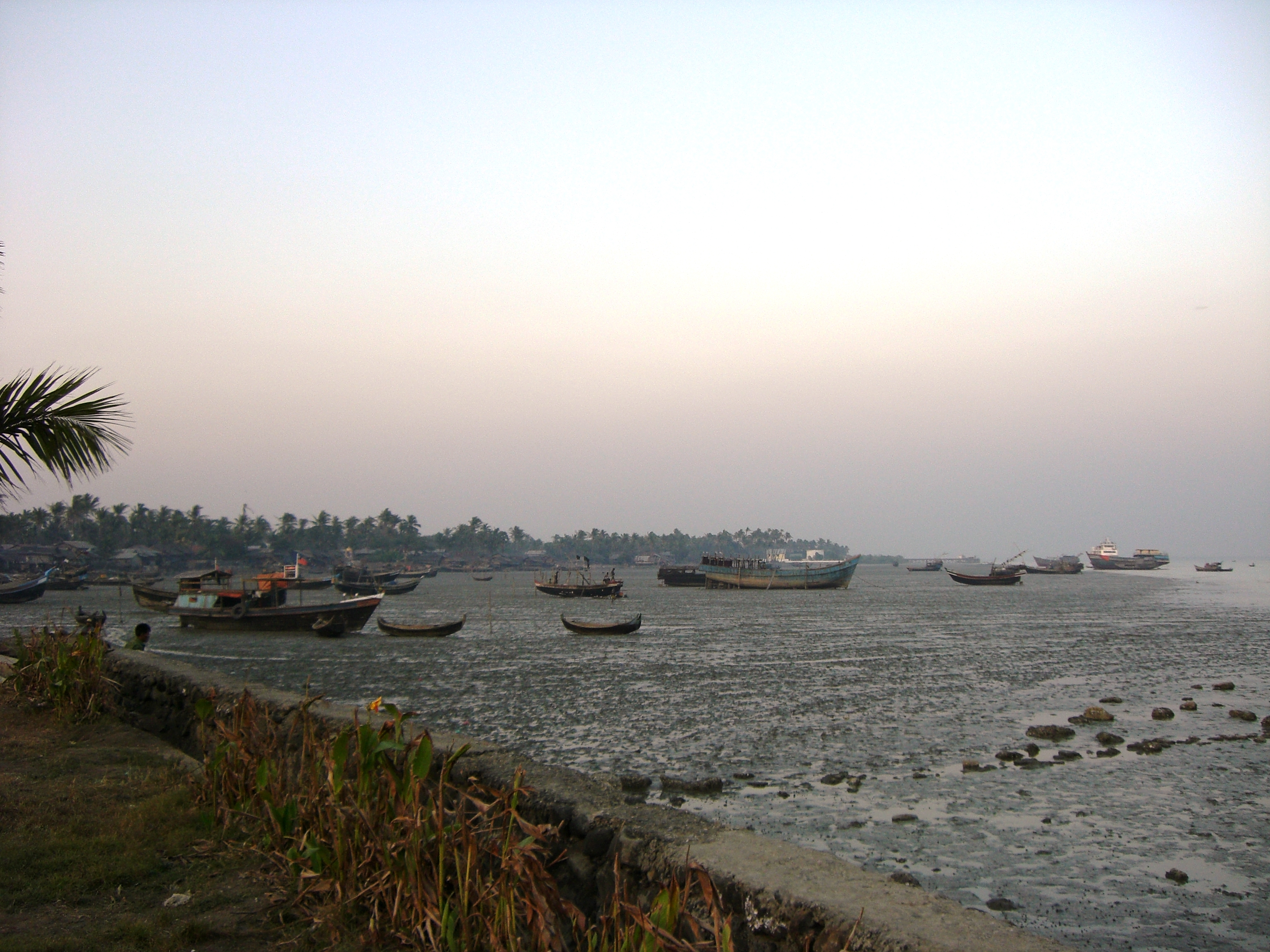 foreshore at Sittwe