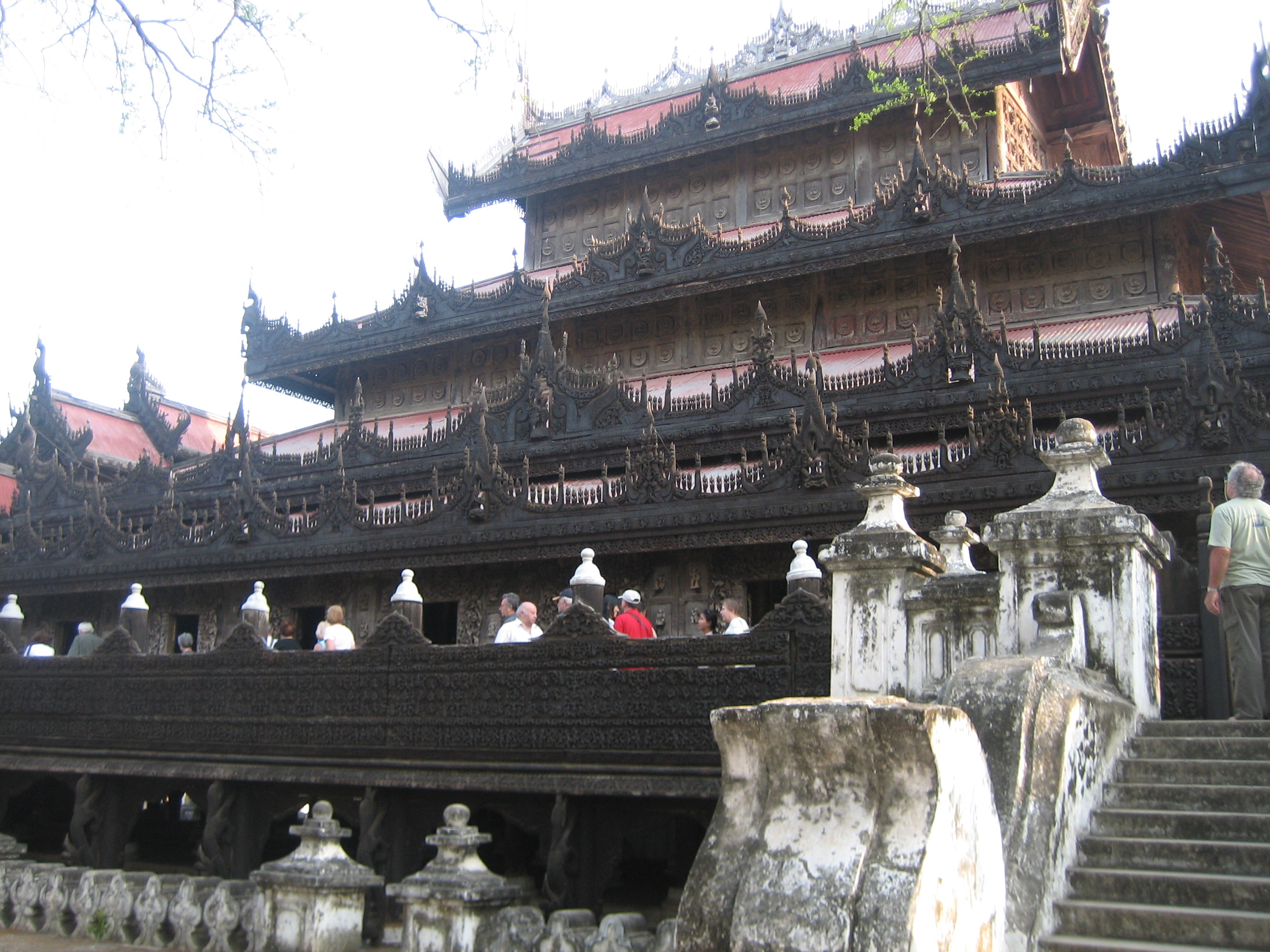 Shwenandaw Monastery in Mandalay