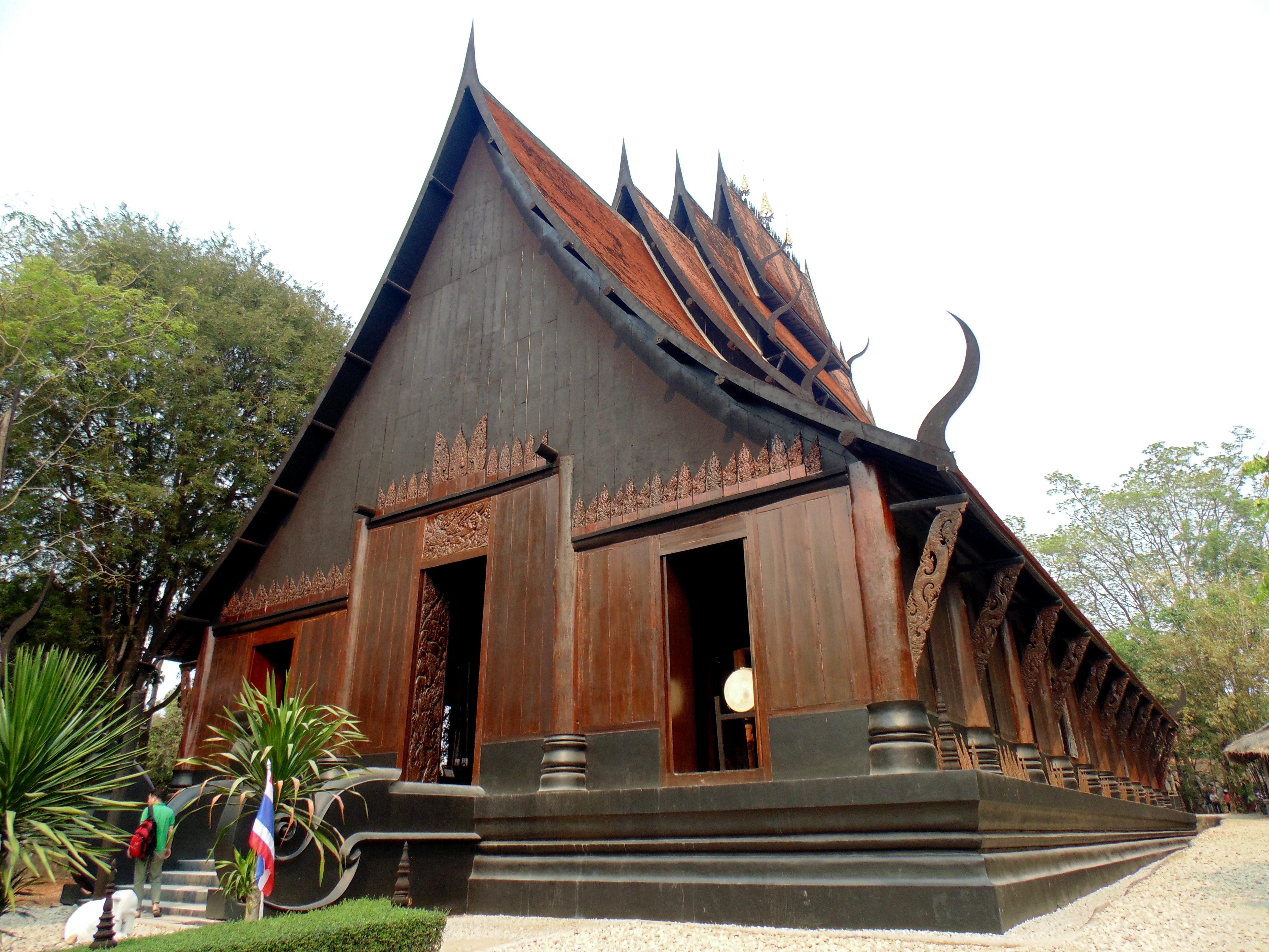 Muzeum Baan Dam, nazywane „Czarnym Domem” w Chiang Rai, Tajlandia