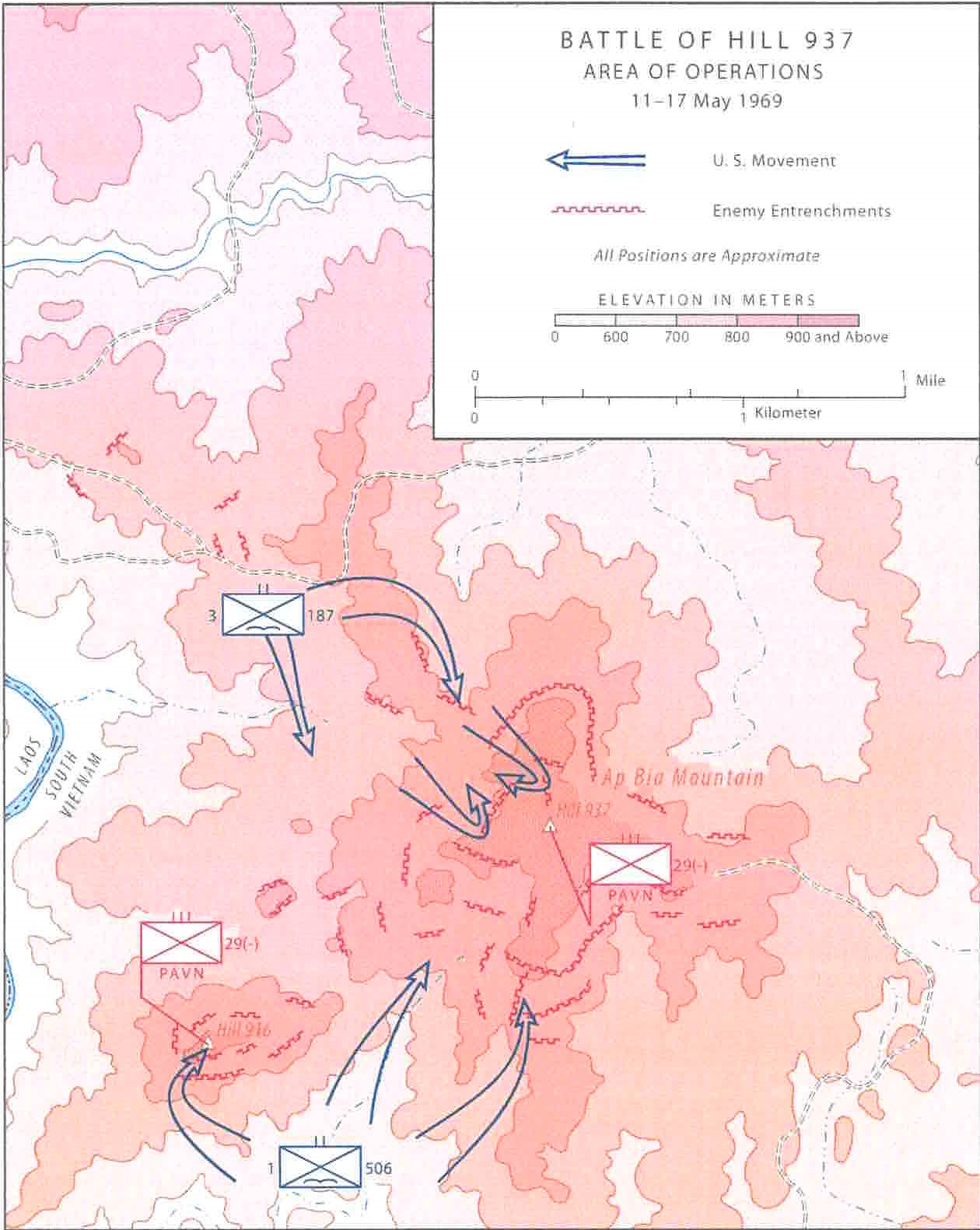 Battle of Hamburger Hill, 11-17 May 1969