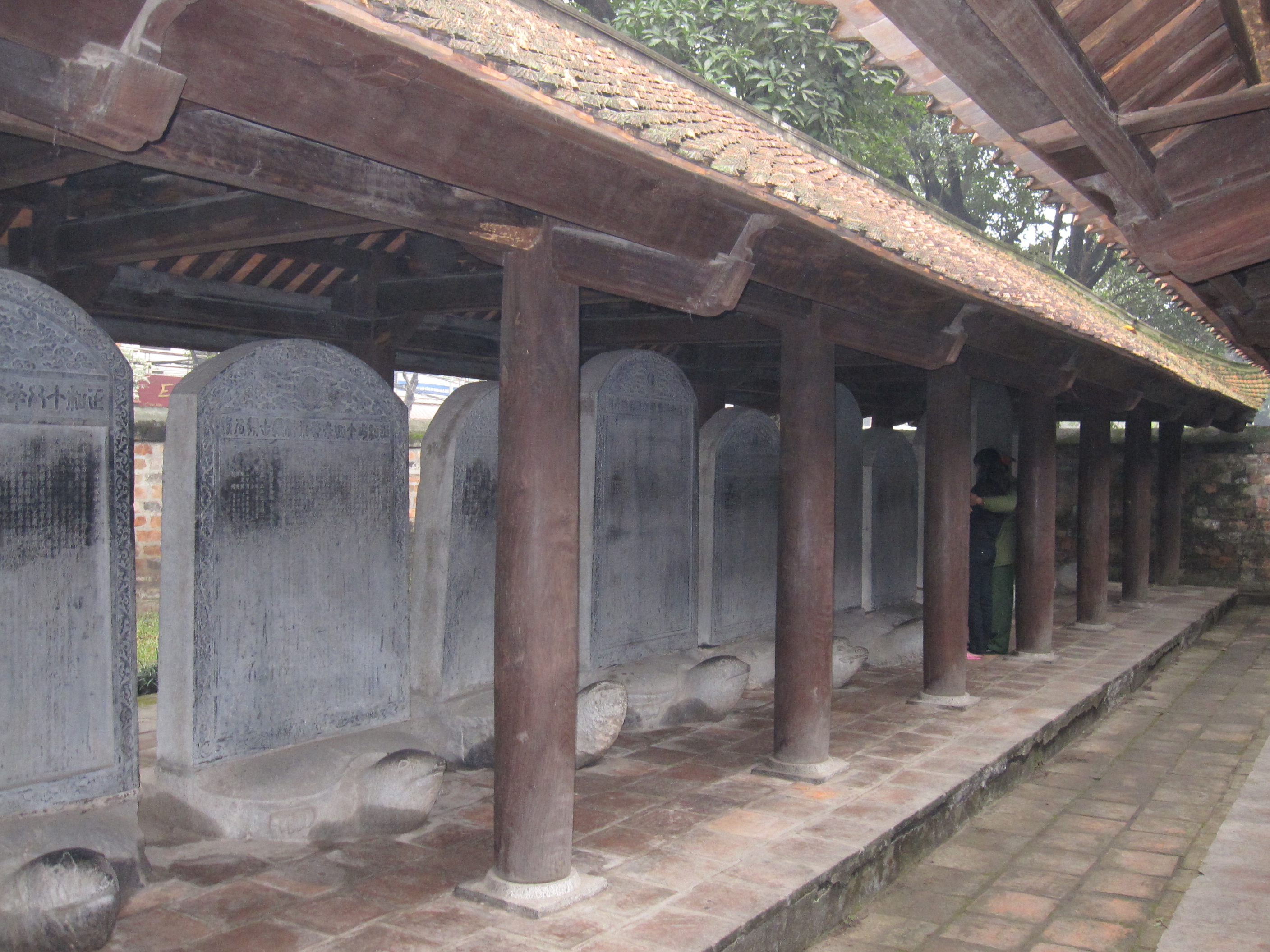 Stelae of Doctors at the Temple of Literature, Hanoi.
