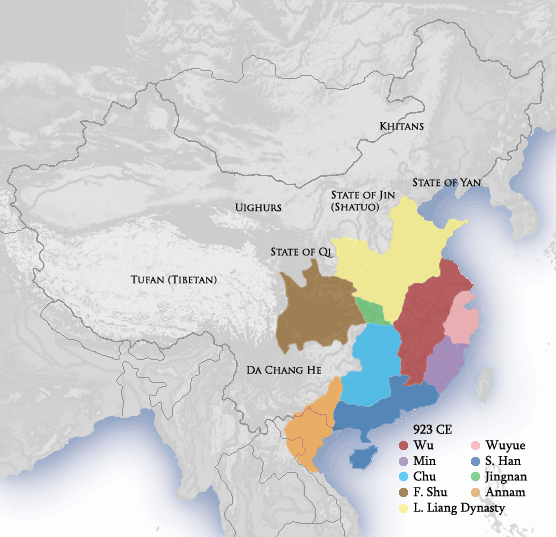 Five Dynasties Ten Kingdoms Period 923 CE