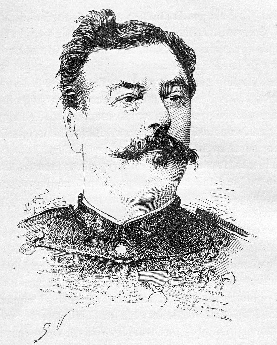 Captain Tailland, a marine infantry officer who distinguished himself at the Battle of Nui Bop (4 January 1885) and was killed at the Battle of Hoa Moc (2 March 1885)