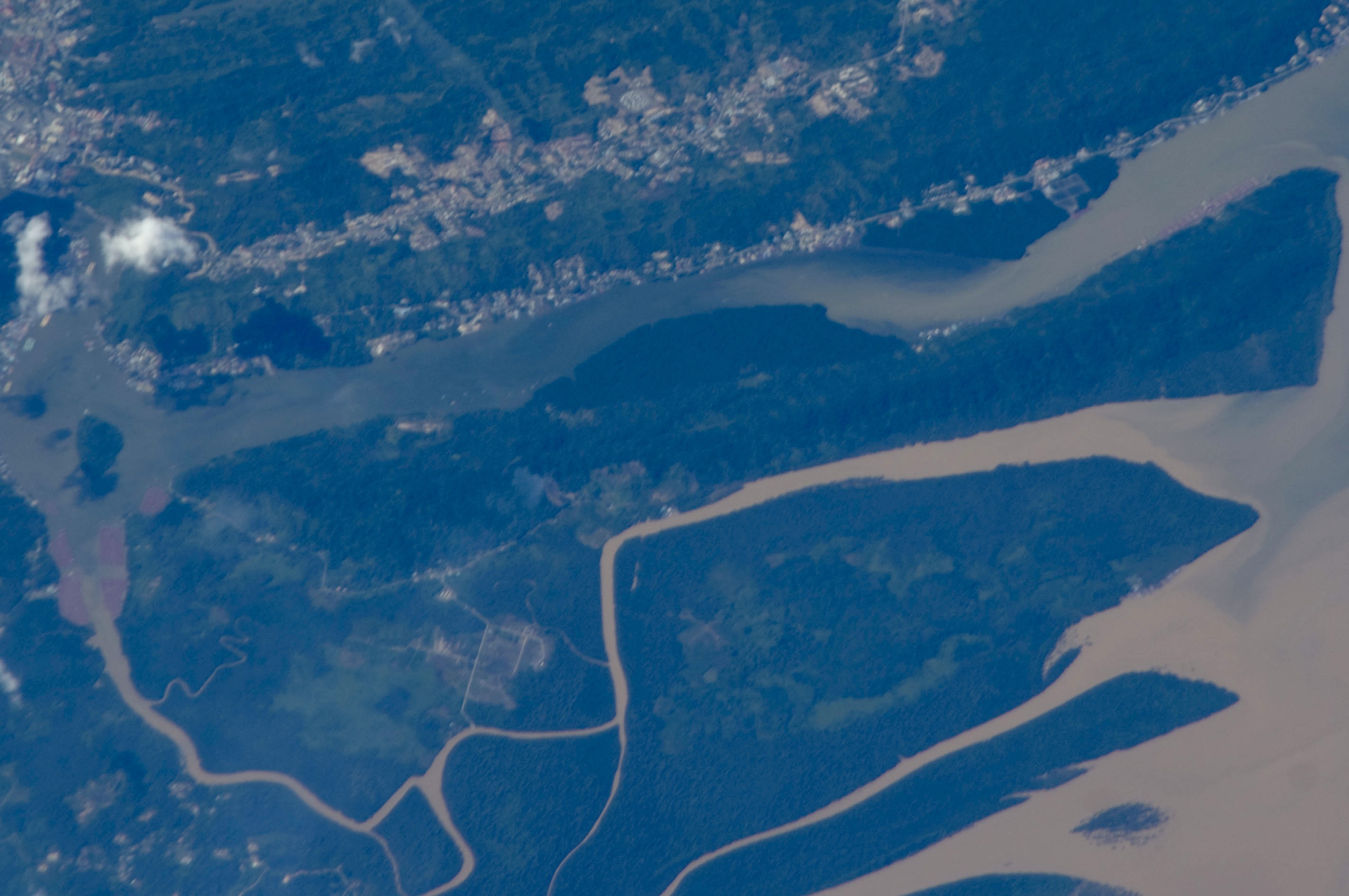 View of Brunei taken during ISS Expedition 22.