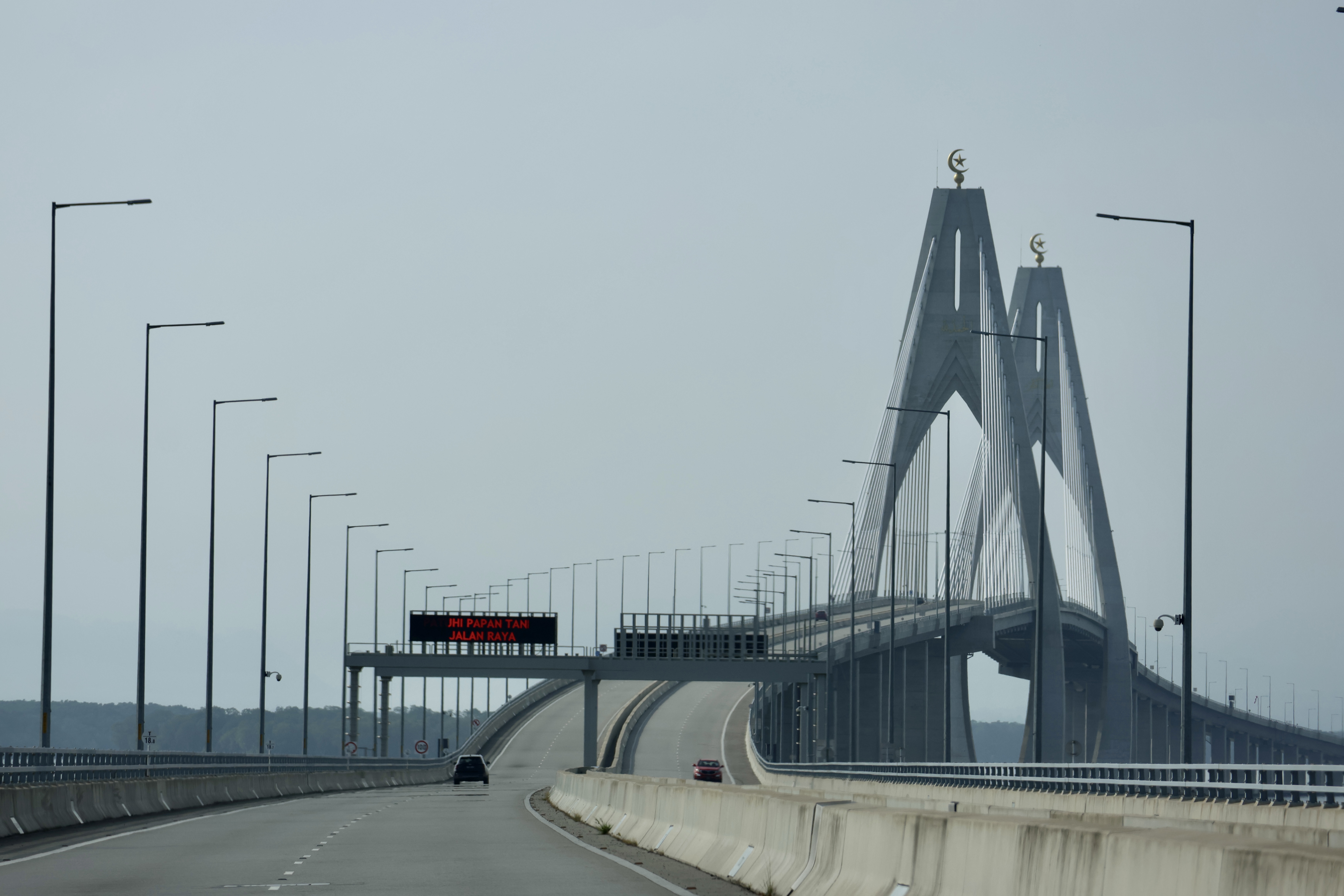 Temburong Bridge on 27 July 2023.