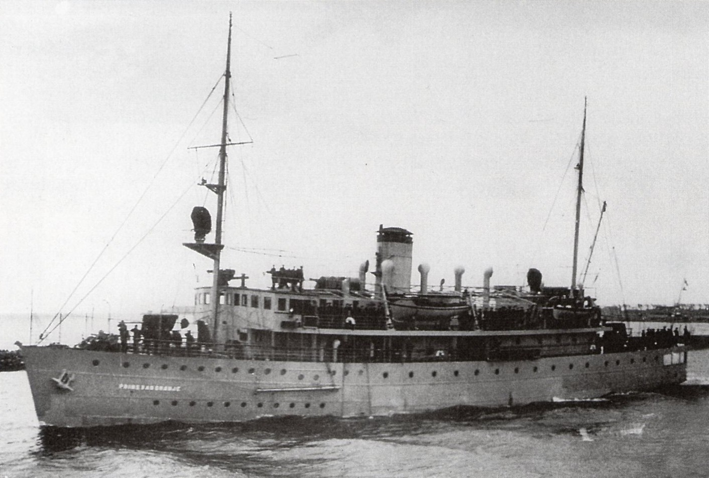 Dutch minelayer Prins of Oranje