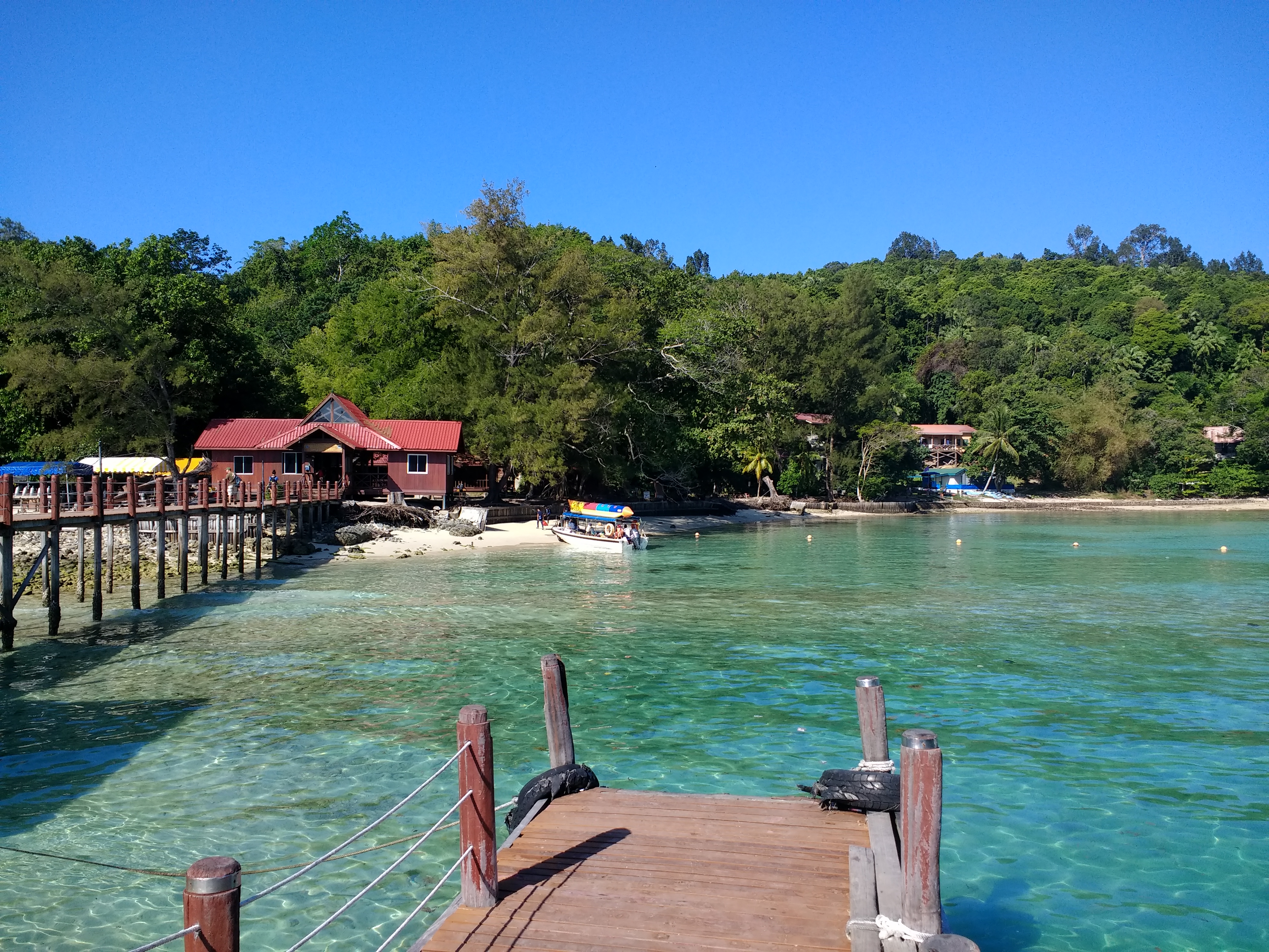 Sapi Island in Tunku Abdul Rahman National Park.