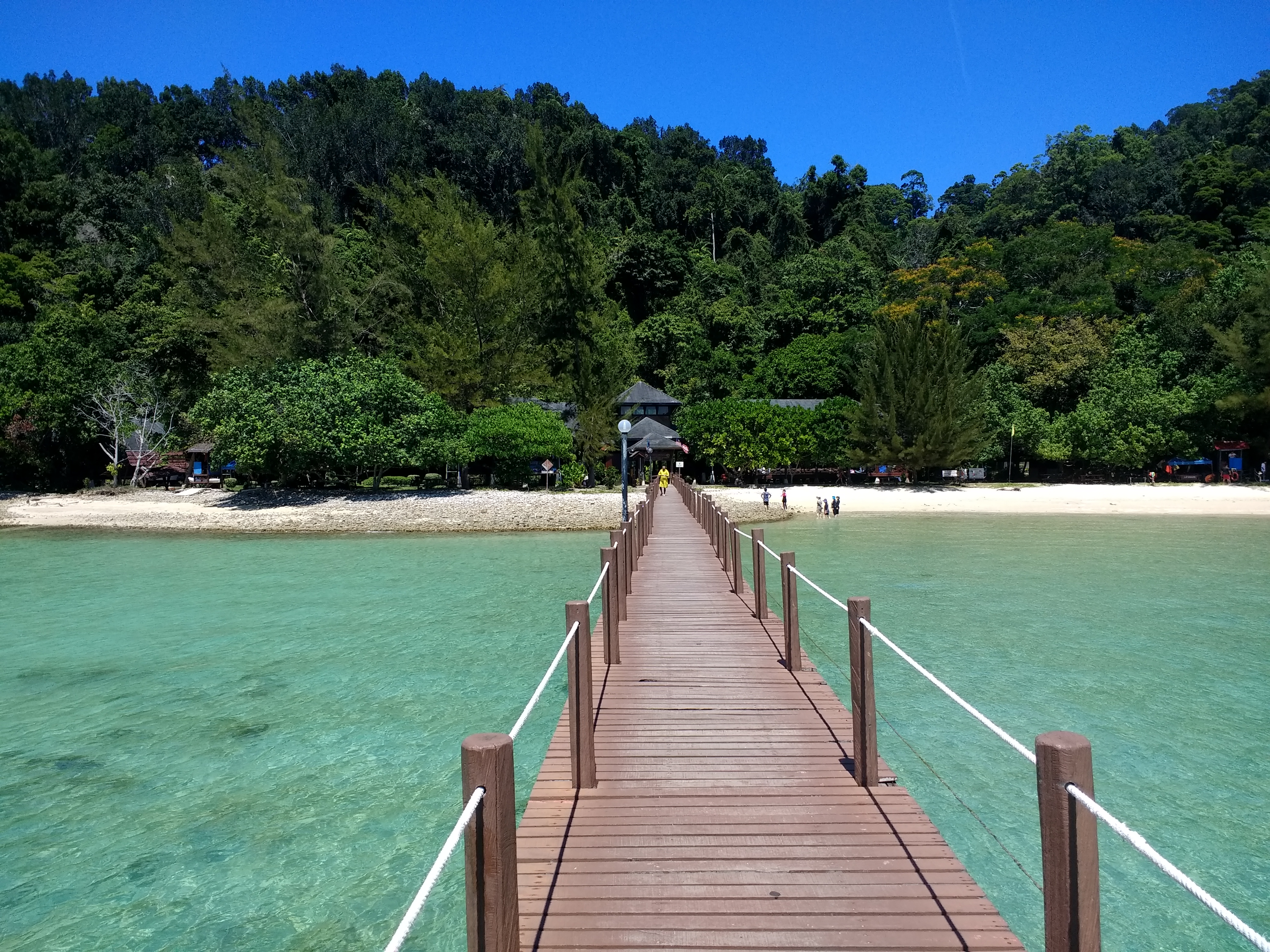 Gaya Island in Tunku Abdul Rahman National Park.