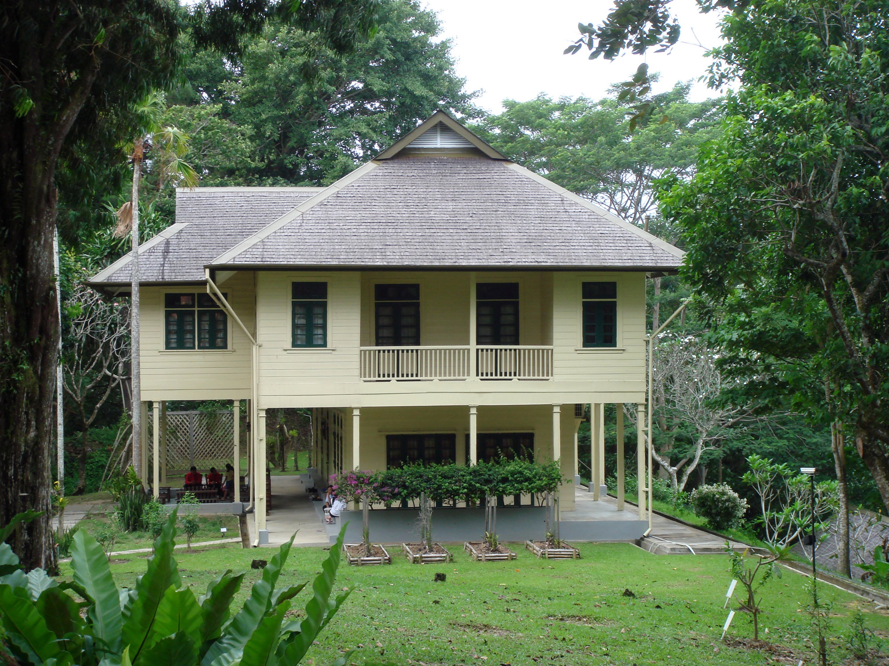 Newlands, the home of Agnes Newton Keith in Sandakan, Borneo