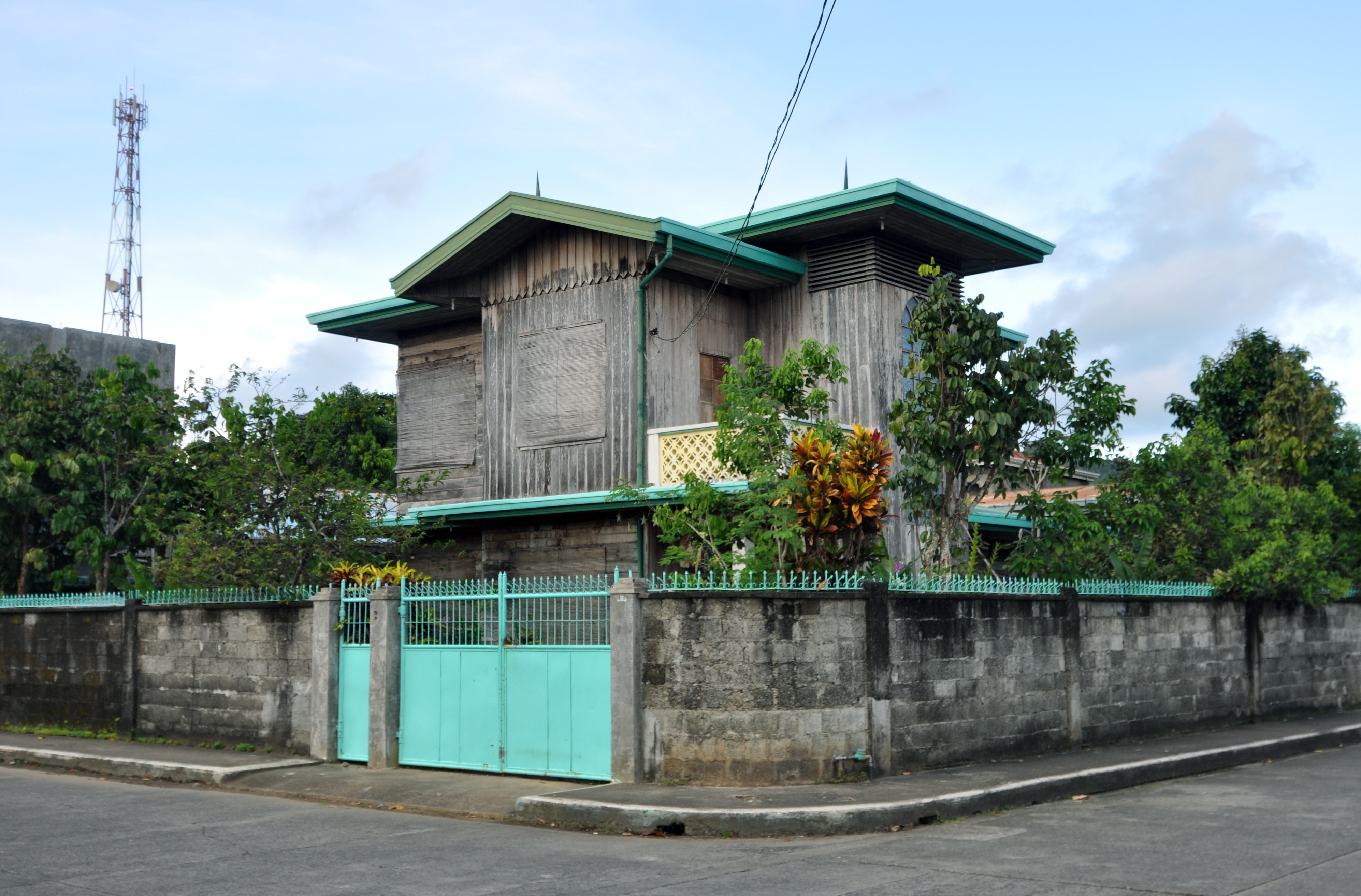 Old heritage structure in the old town of Dapitan City, Zamboanga del Norte