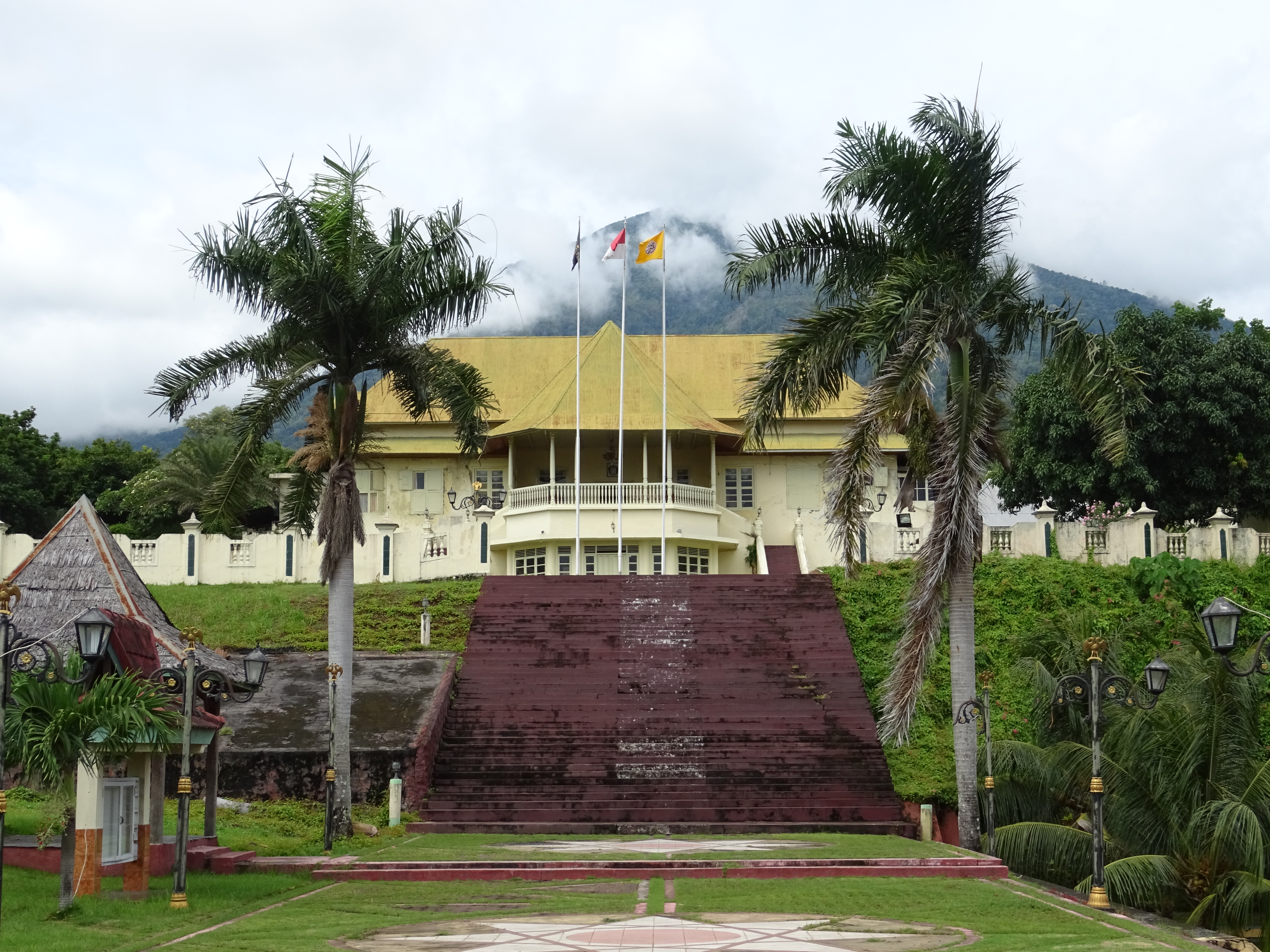 Keraton (Sultan's palace) in the city of Ternate, Indonesia