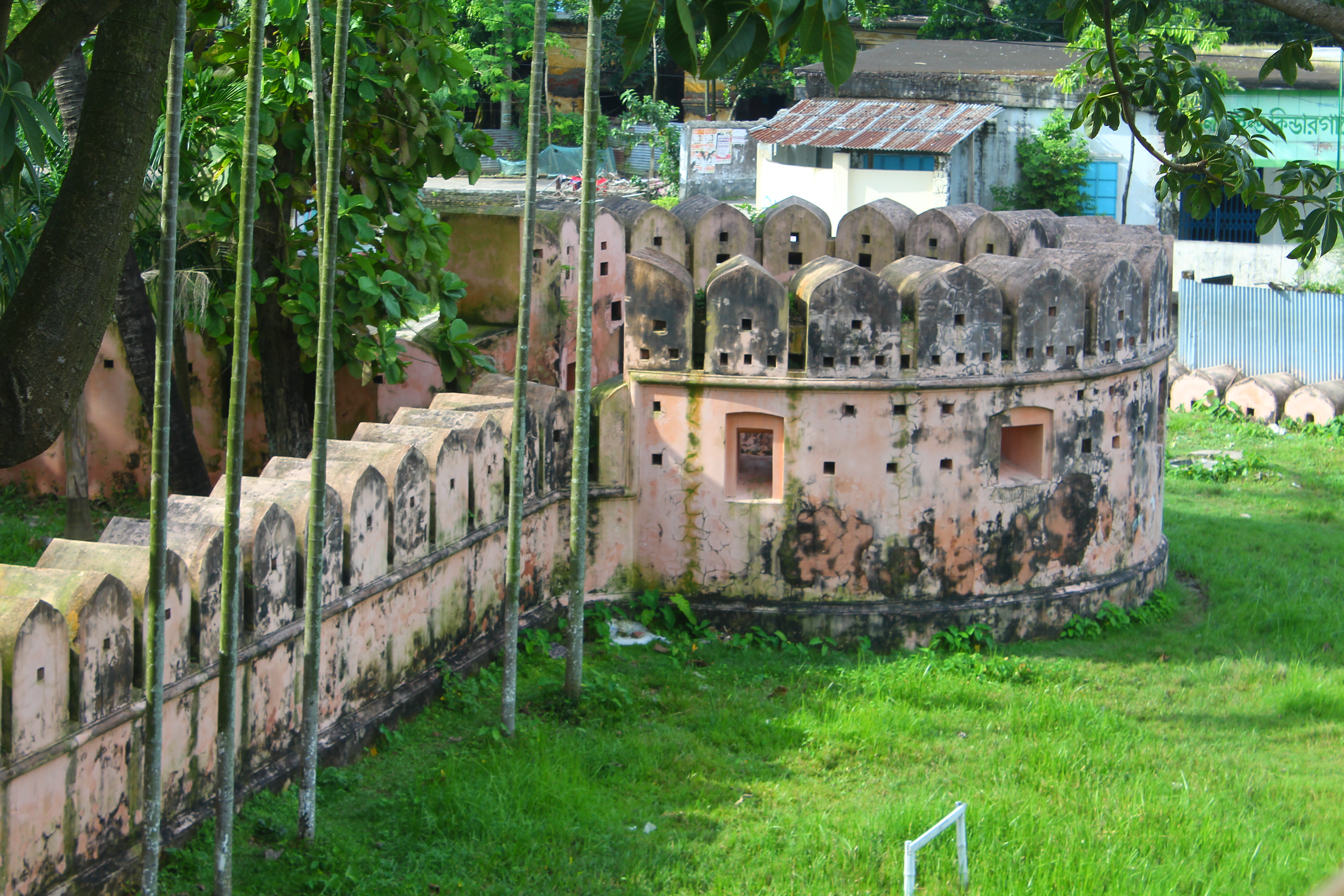 This is a photo of a monument in Bangladesh identified by the ID