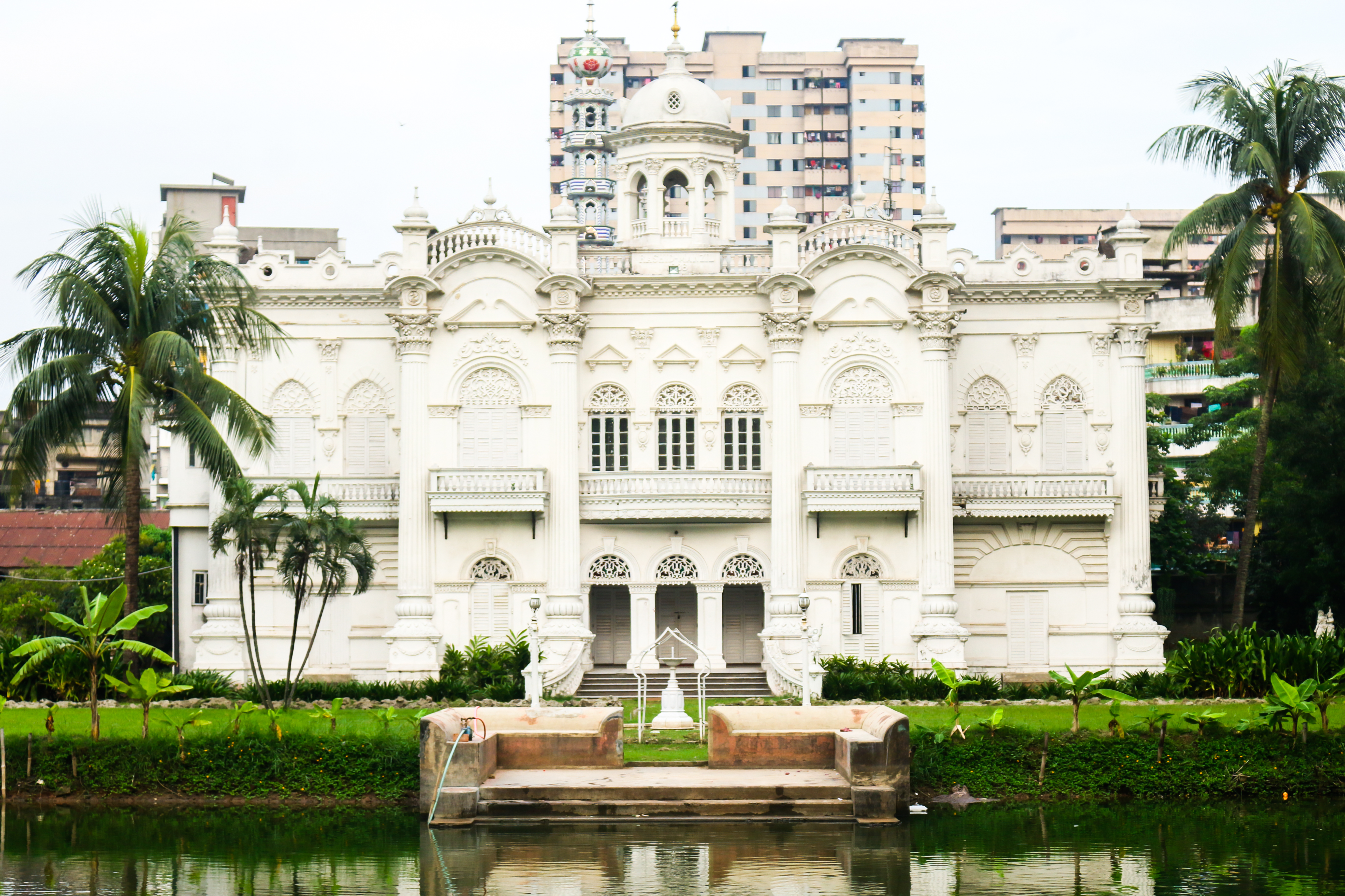 This is a photo of a monument in Bangladesh identified by the ID