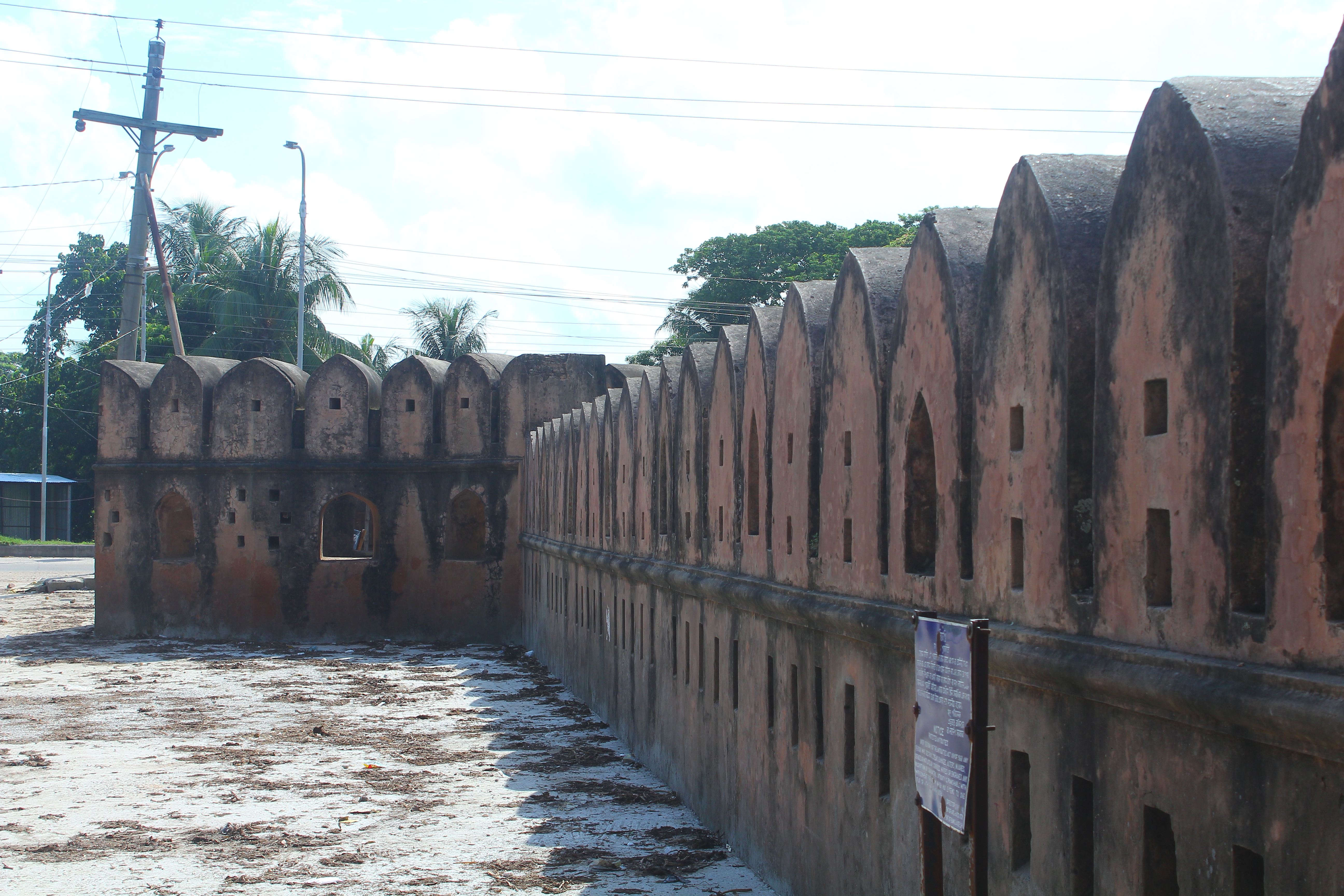 This is a photo of a monument in Bangladesh identified by the ID