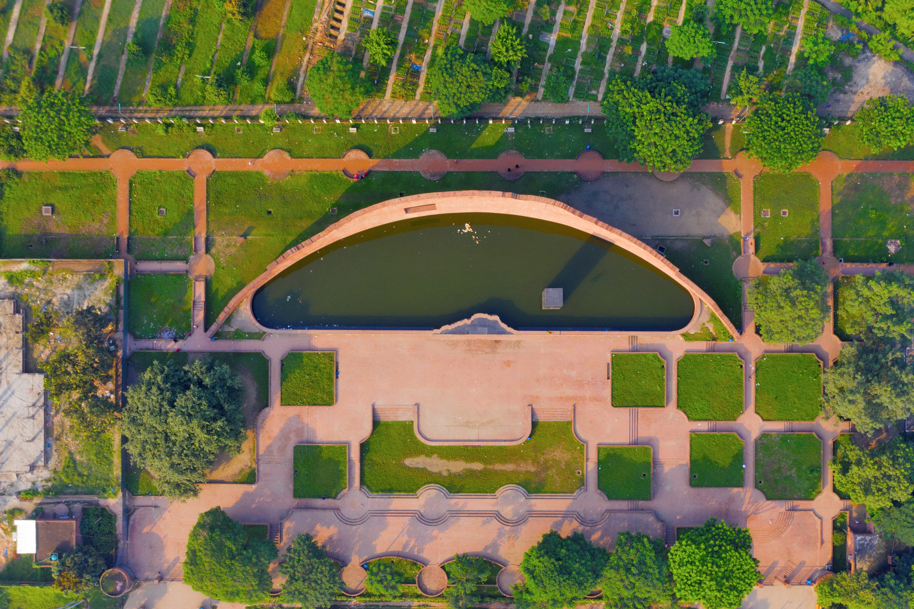 This is a photo of a monument in Bangladesh identified by the ID