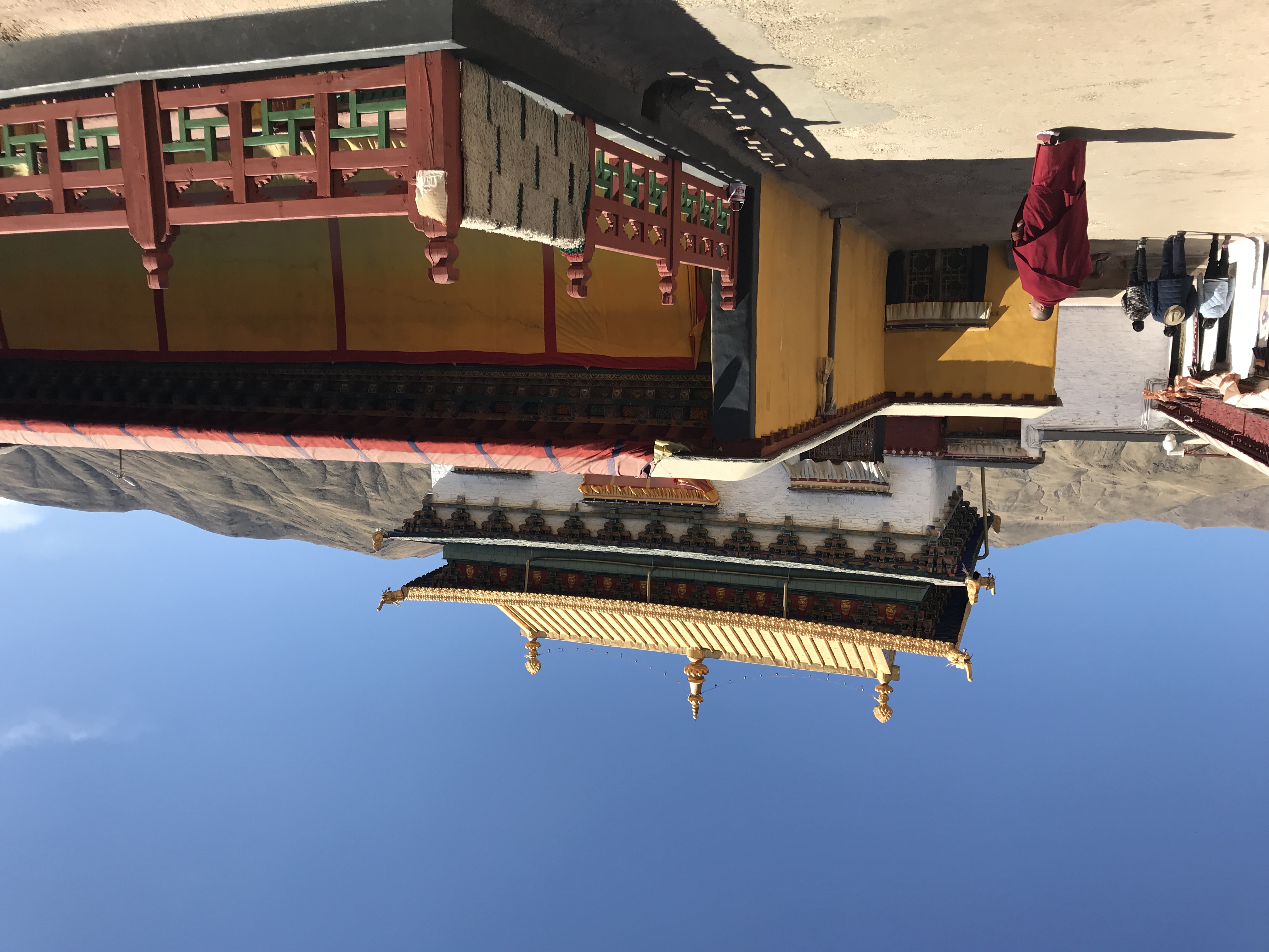 Inside Tradruk Monastery.