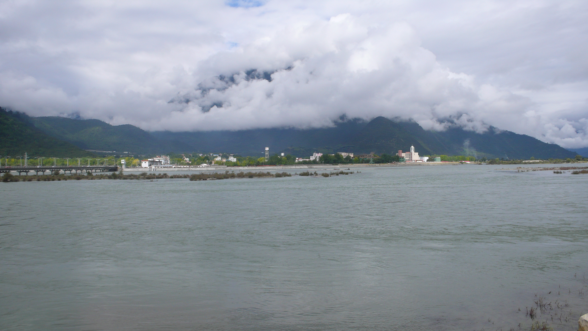 Nyang River, Bayi Town, Tibet
