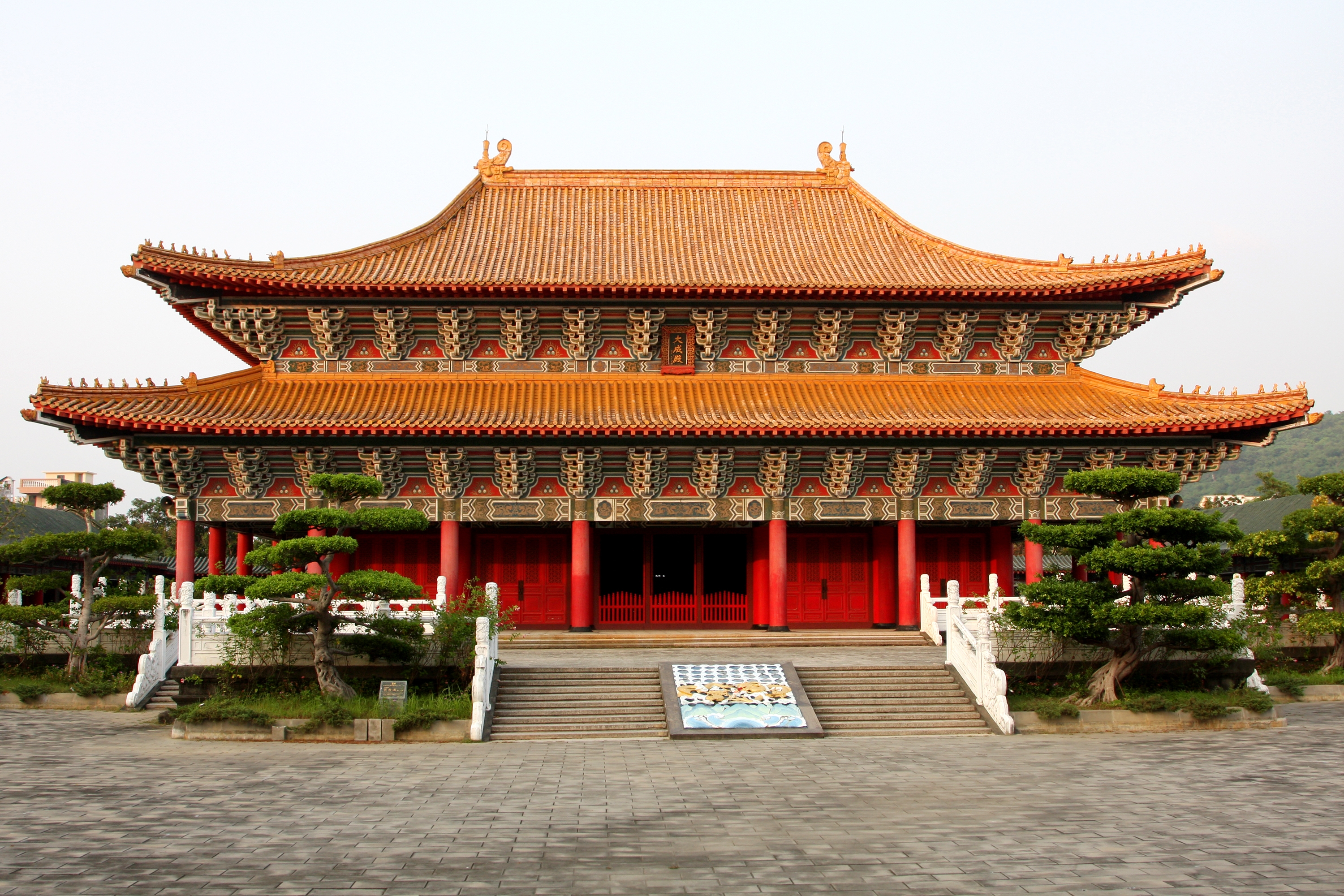 Confucius Temple at the Lotus Lake in Kaohsiung (Taiwan)