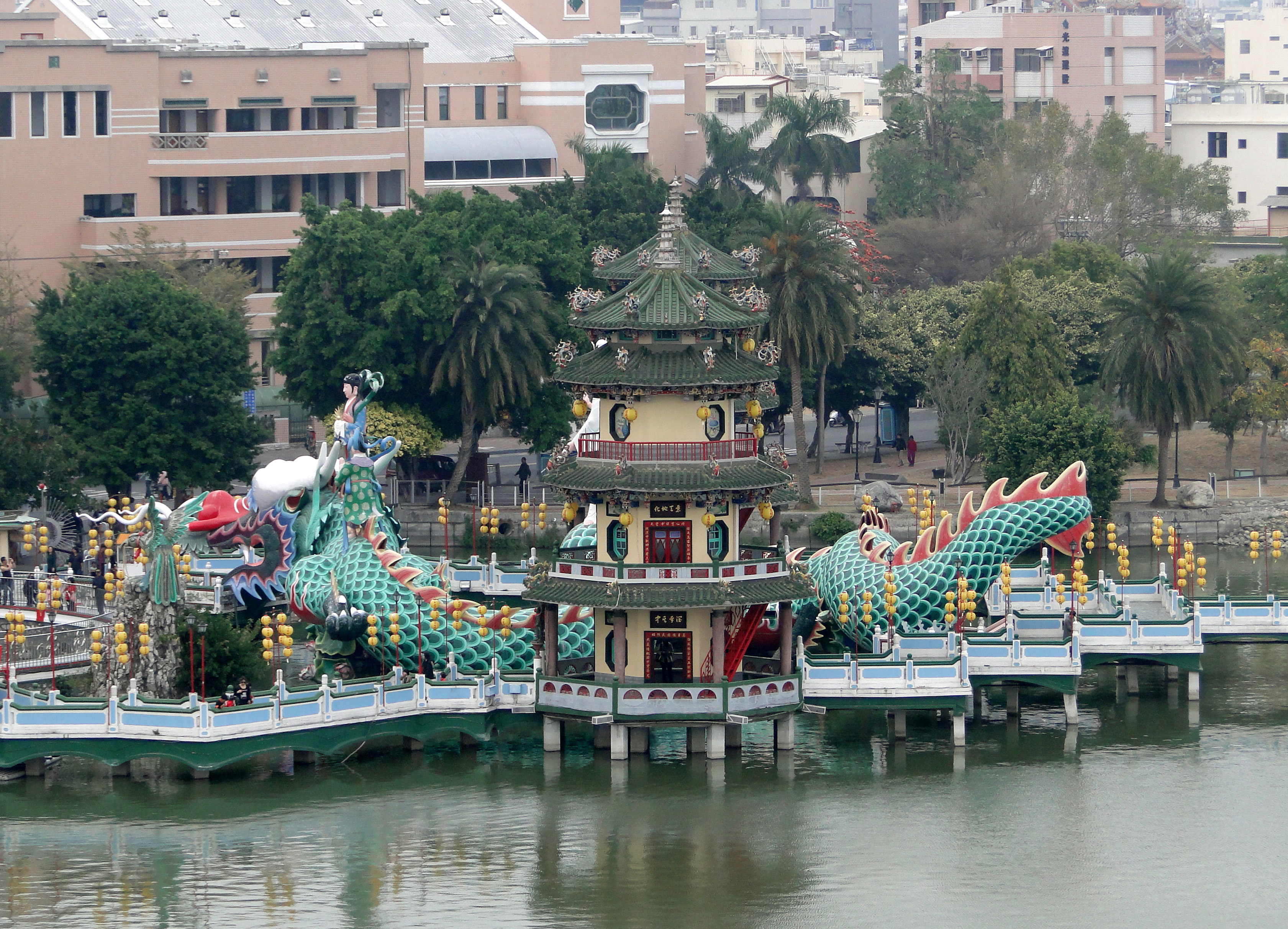 Spring and Autumn Pavilions, Kaohsiung, Taiwan