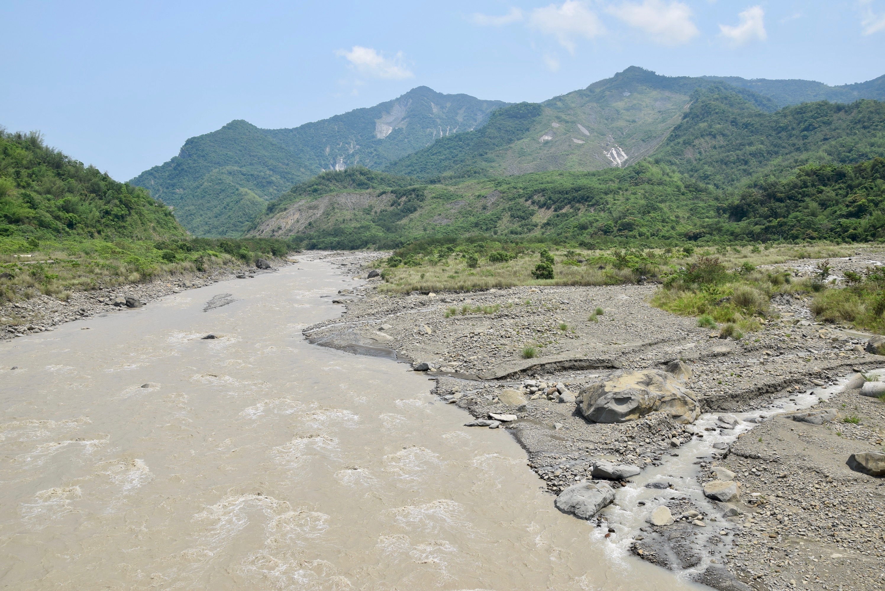 Xiaolin community under Xiandu Mountain, which was buried by the deadly typhoon Morakot in 2009.