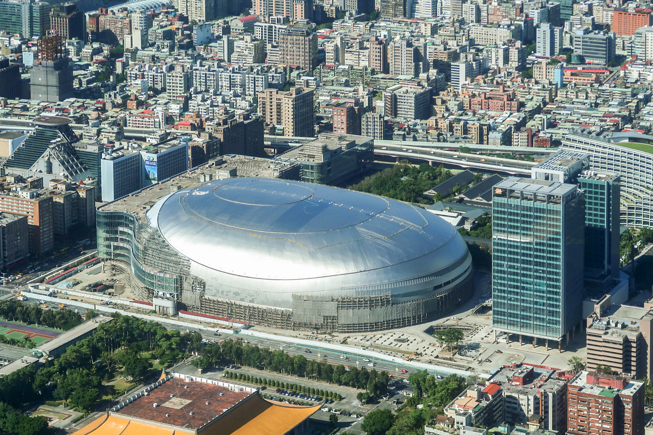 Taipei Dome site