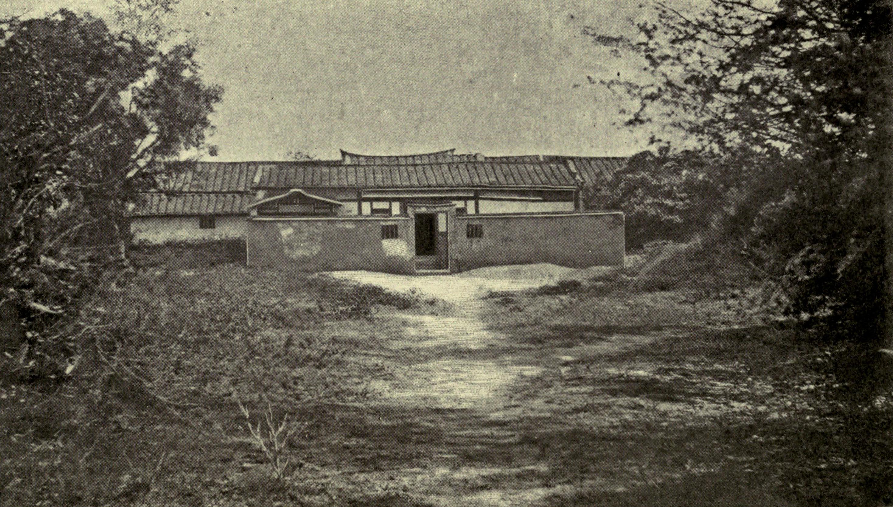 Granary where British subjects from the Nerbudda and Ann were imprisoned before execution in Taiwanfoo in 1842.