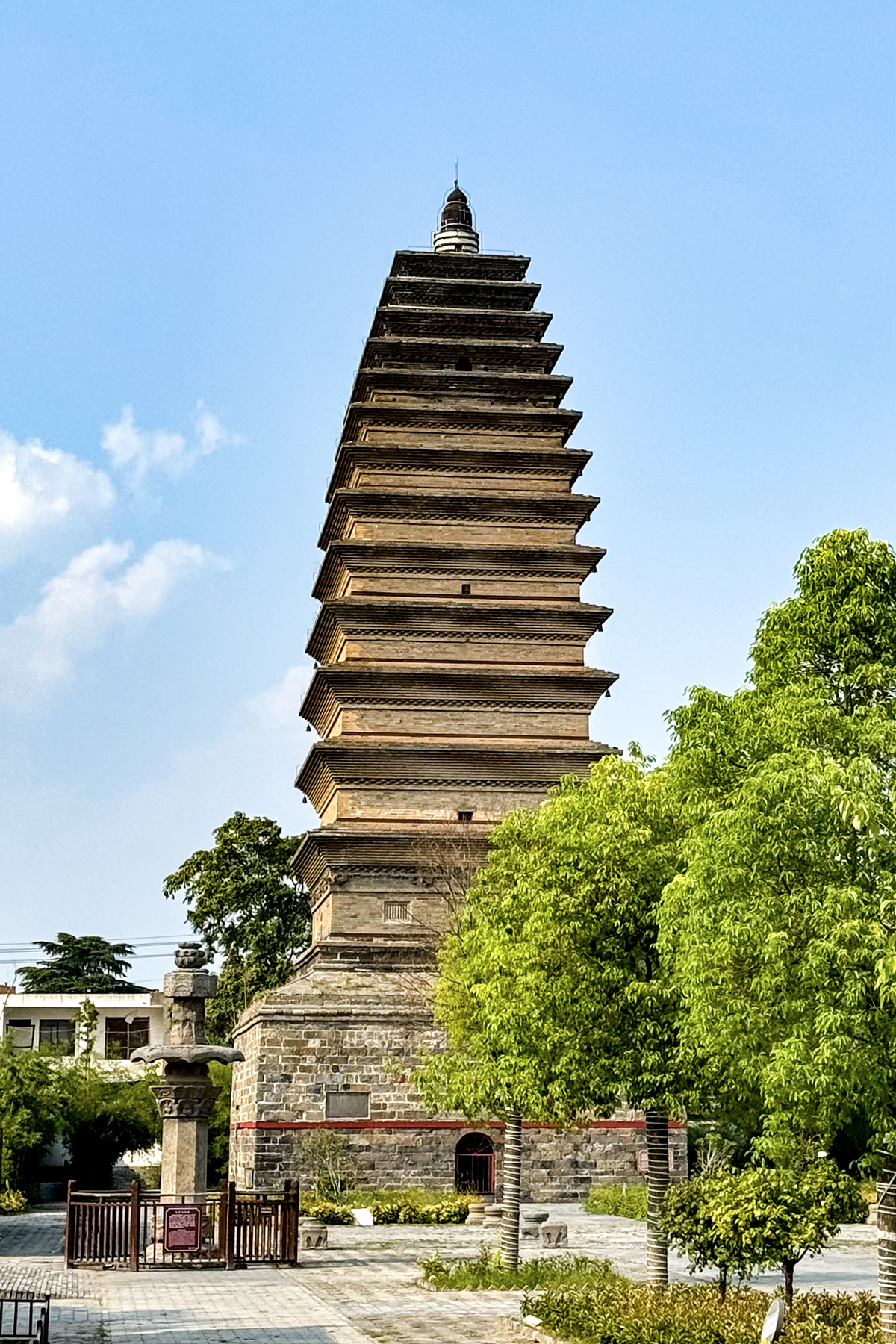 Sansheng Pagoda of Tianning Temple