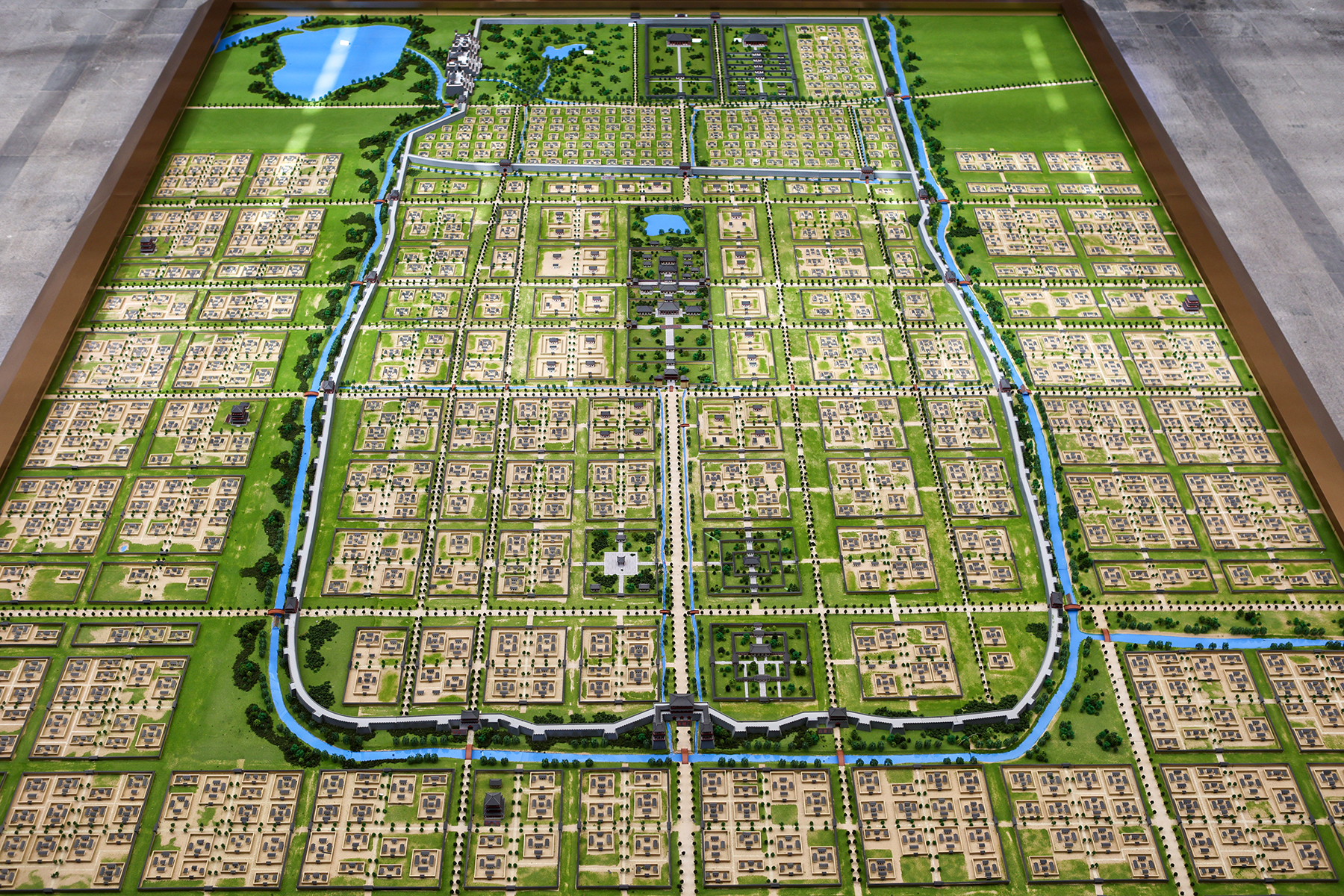 Model of Ye in Yecheng Museum