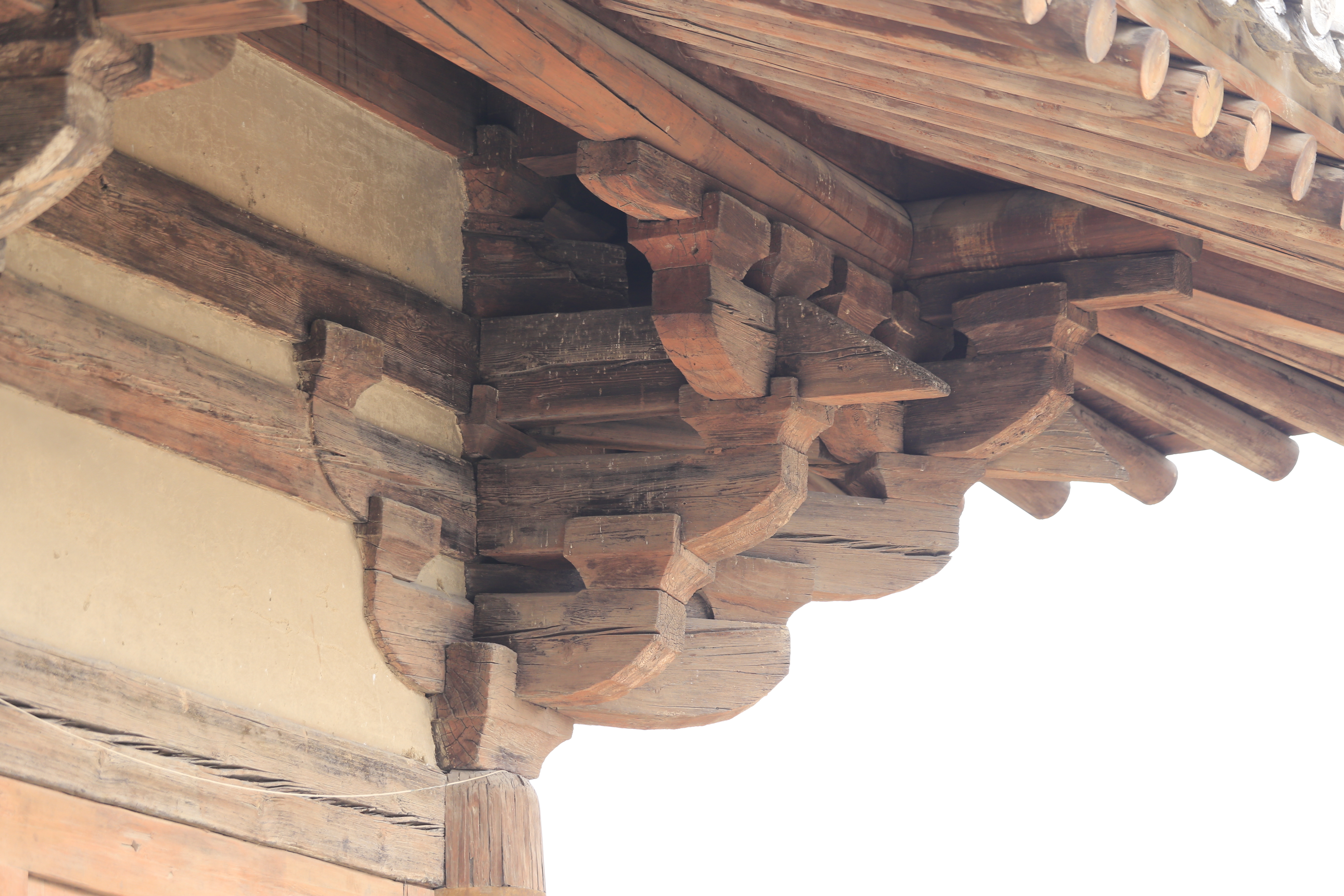 五台县南禅寺——

大殿斗栱