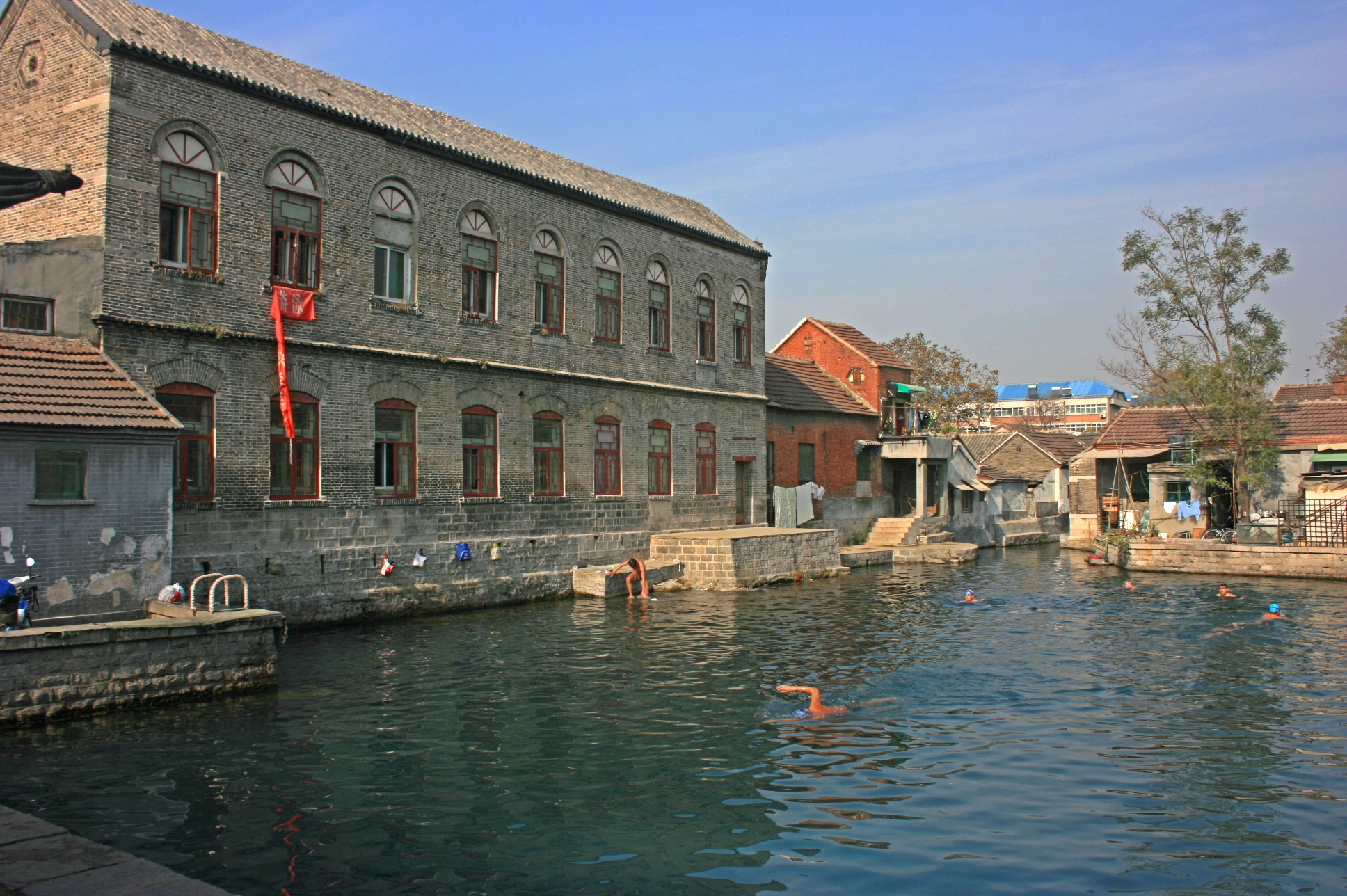 Zhuoying Spring in Jinan, China