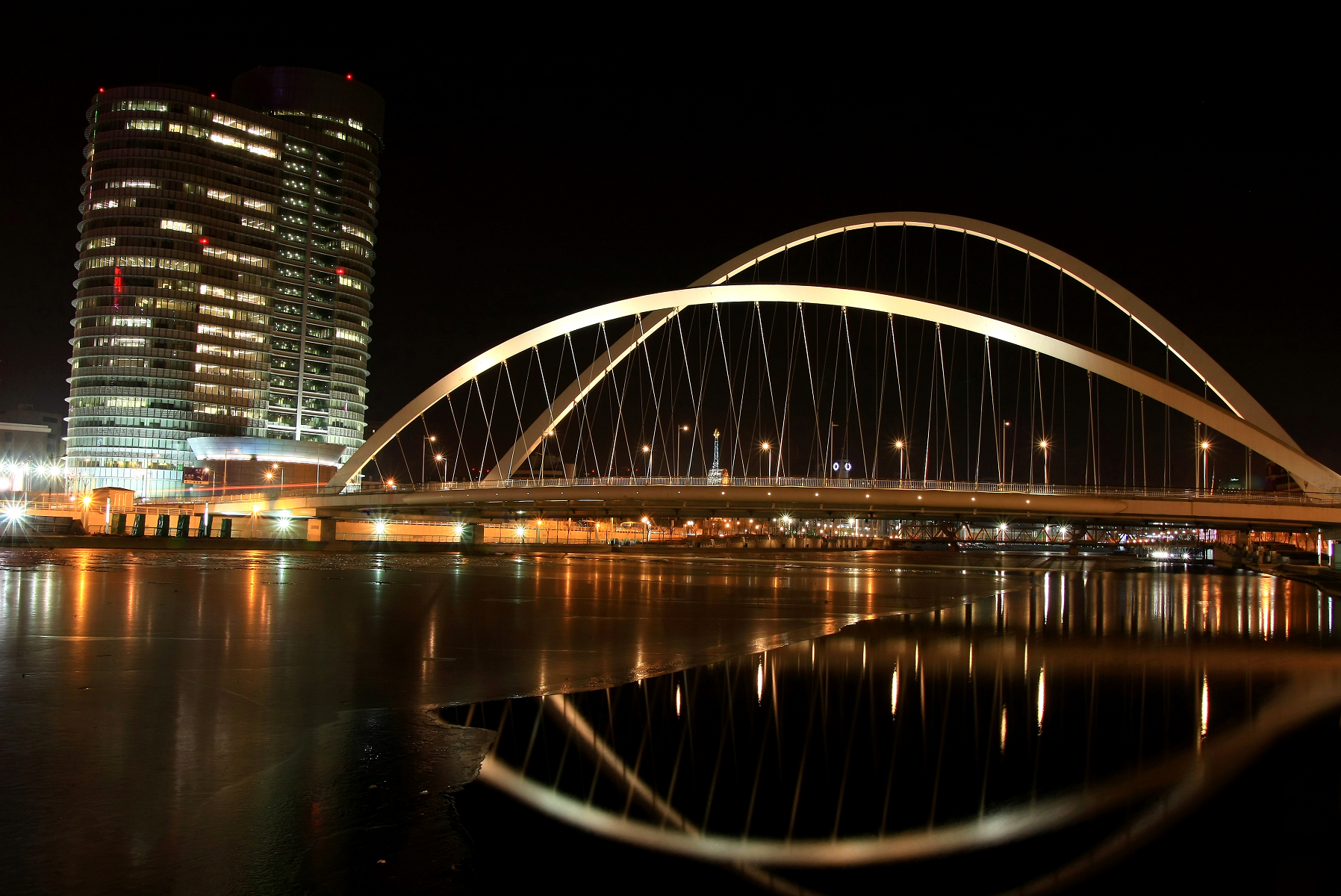 Dagu Bridge in Tianjin