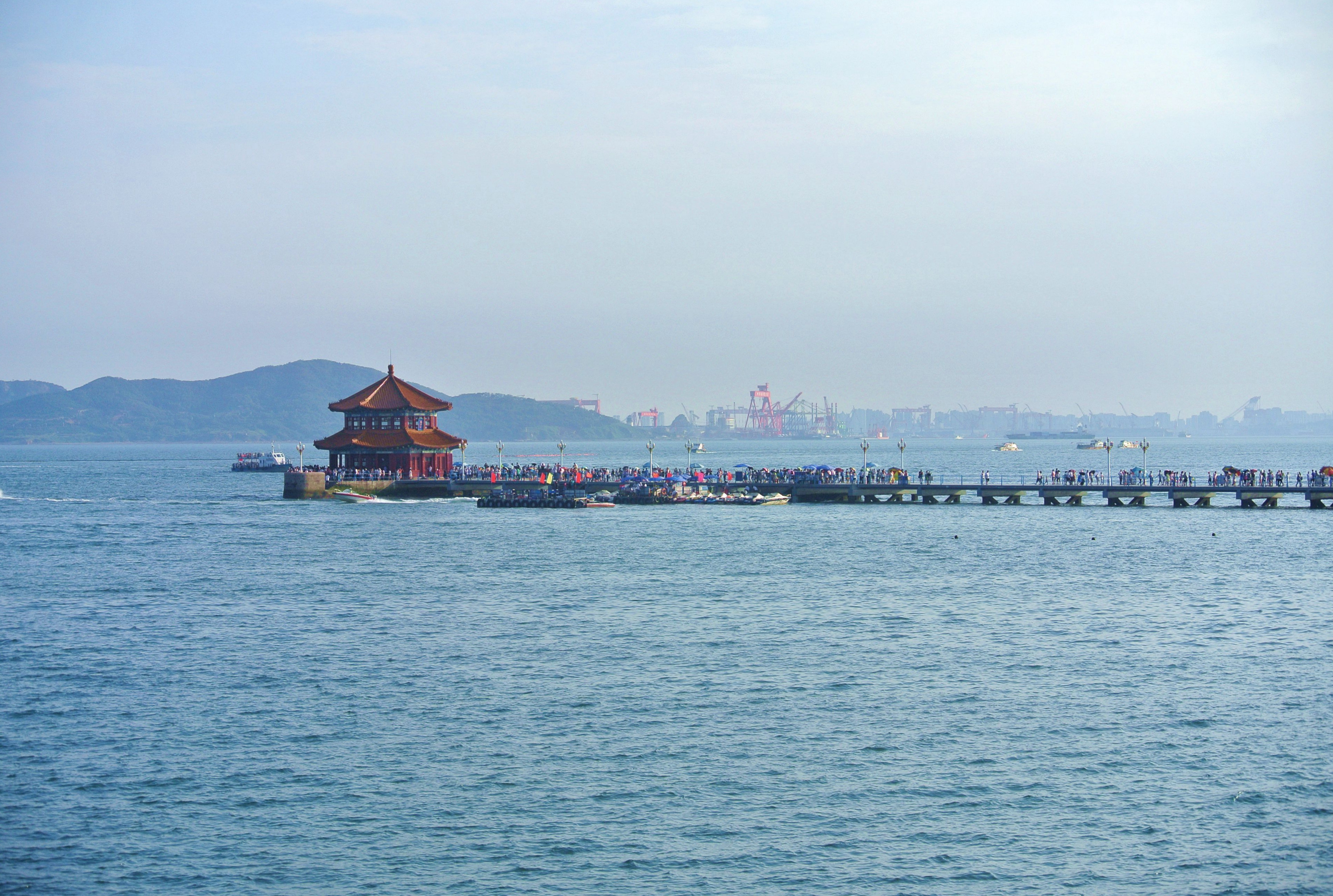 ​青岛栈桥 Ehemalige Landungsbrücke Qingdao