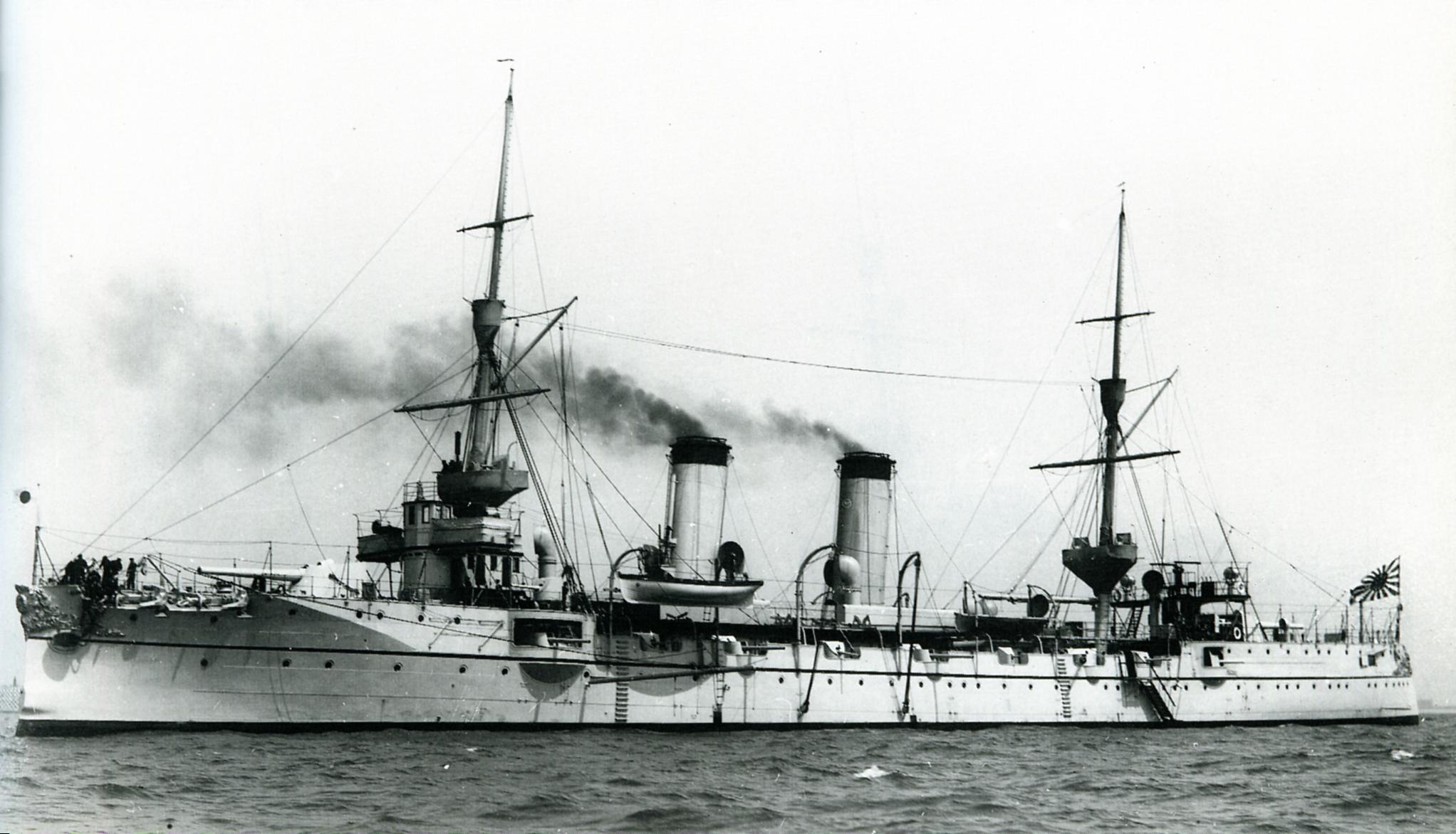 Japanese cruiser Takasago at Portsmouth on May 31 1898