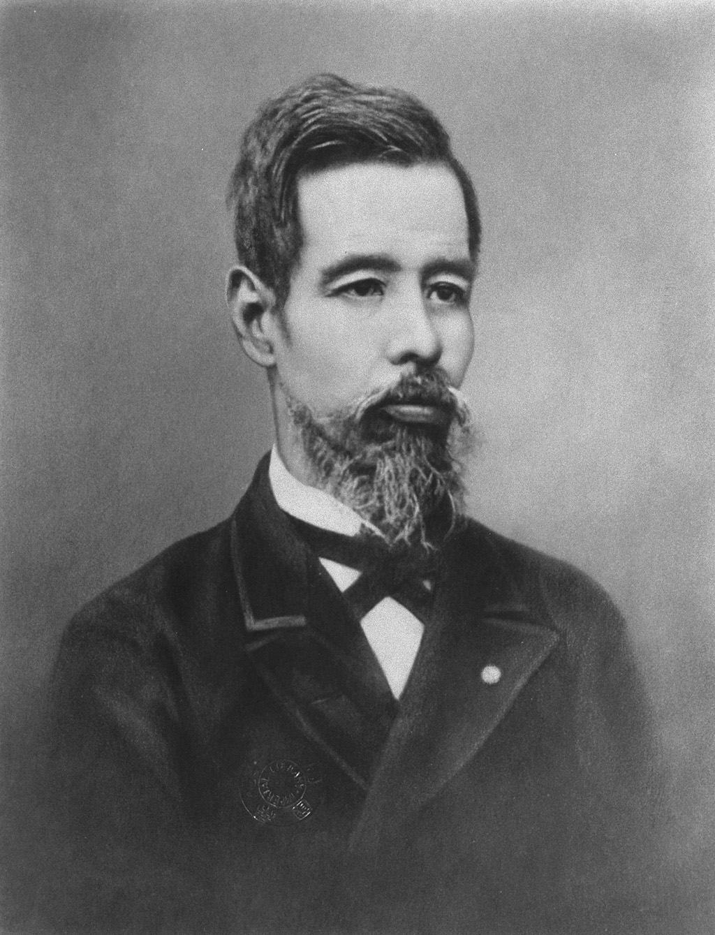 Portrait of Mutsu Munemitsu (陸奥宗光, 1844 – 1897)