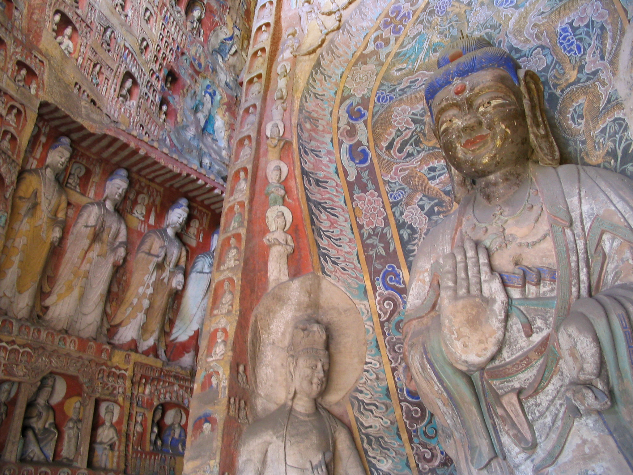 Cave 11, Yungang Grottoes, near Datong, Shanxi province, China.