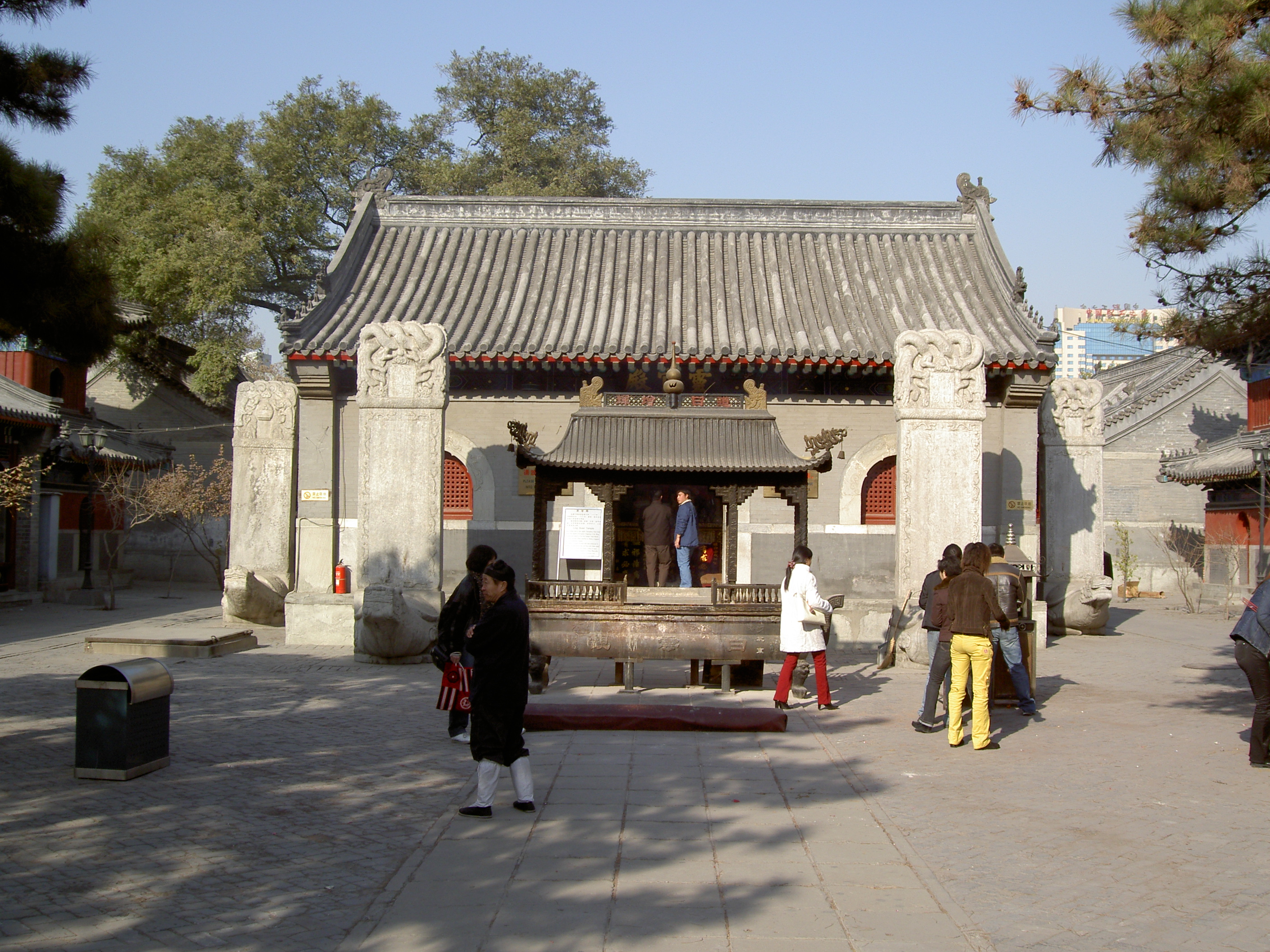 The White Cloud Temple of Beijing