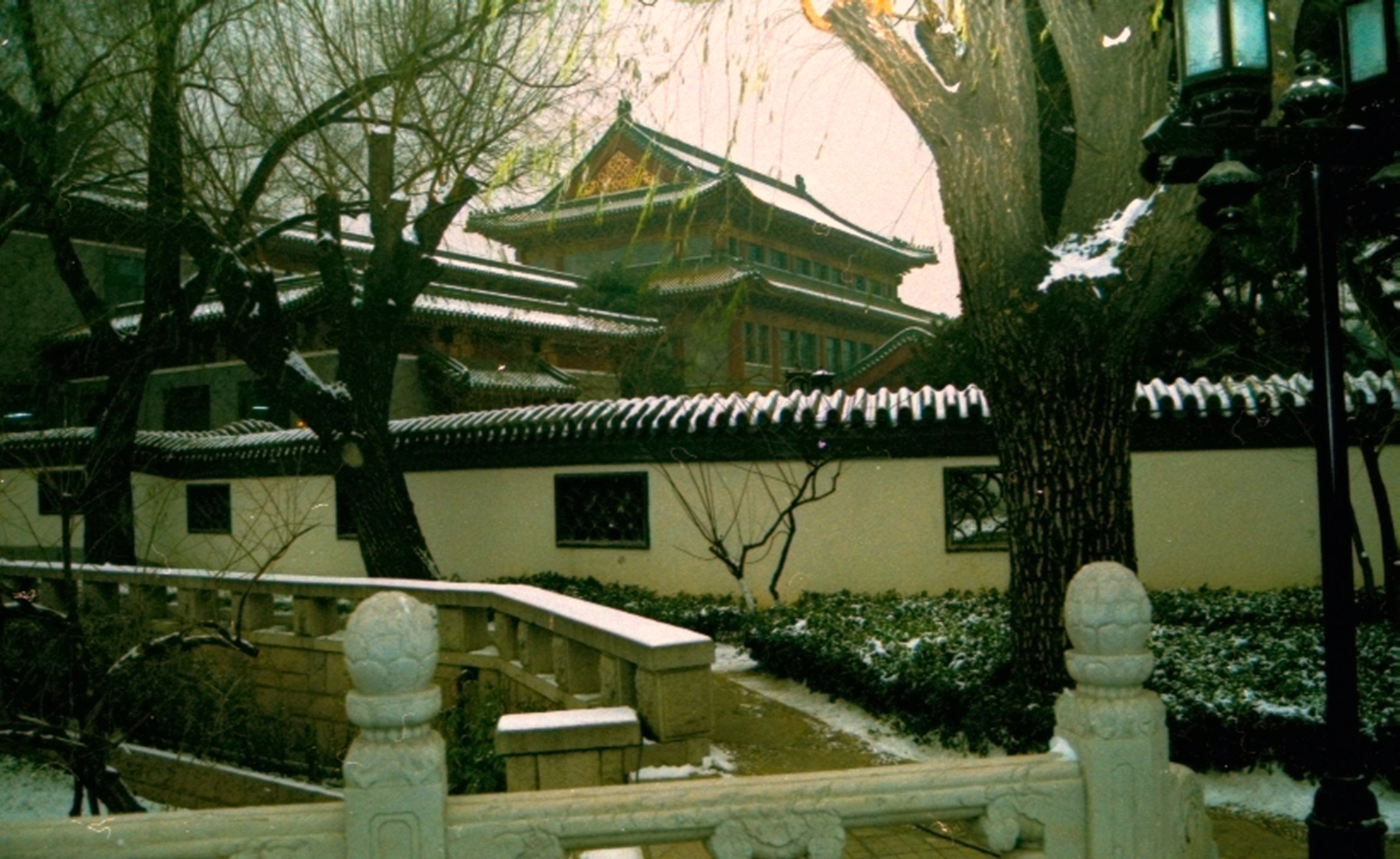 The Diaoyutai State Guesthouse in Beijing, a famous hotel and state guesthouse.