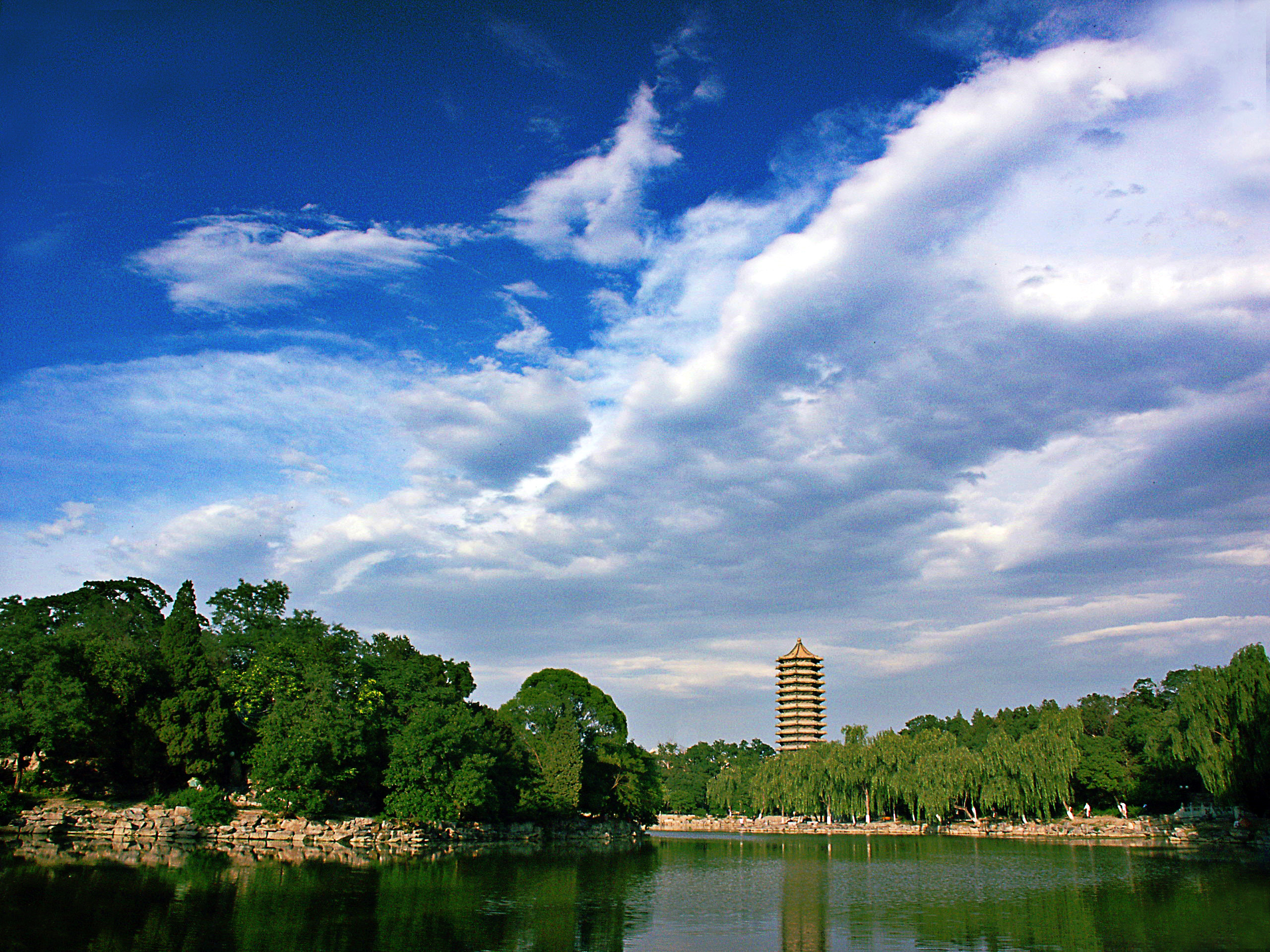 Campus scenery, Peking University