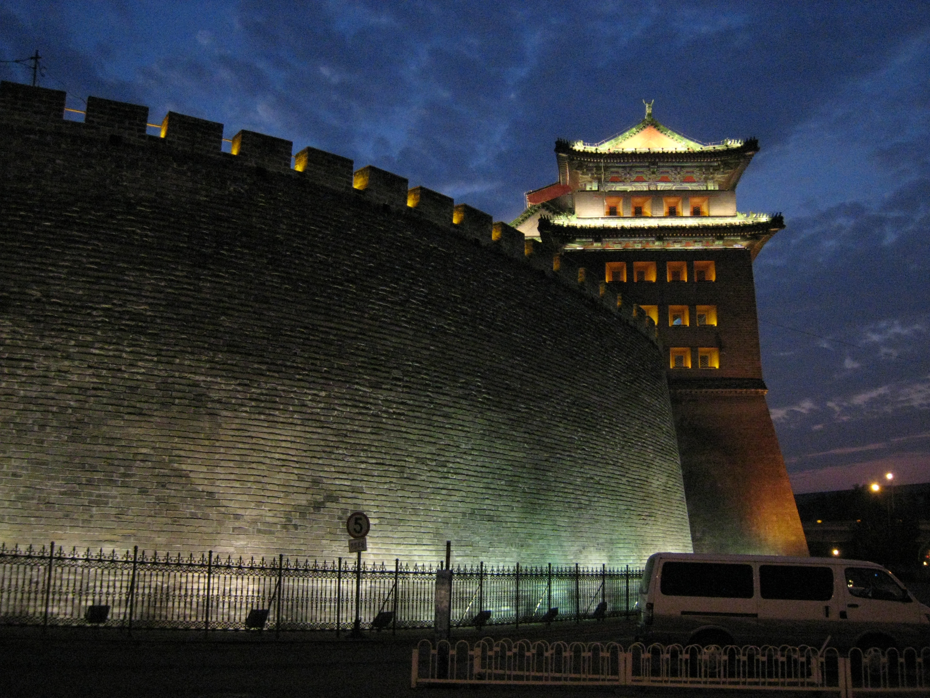 The Deshengmen gate in Beijing
