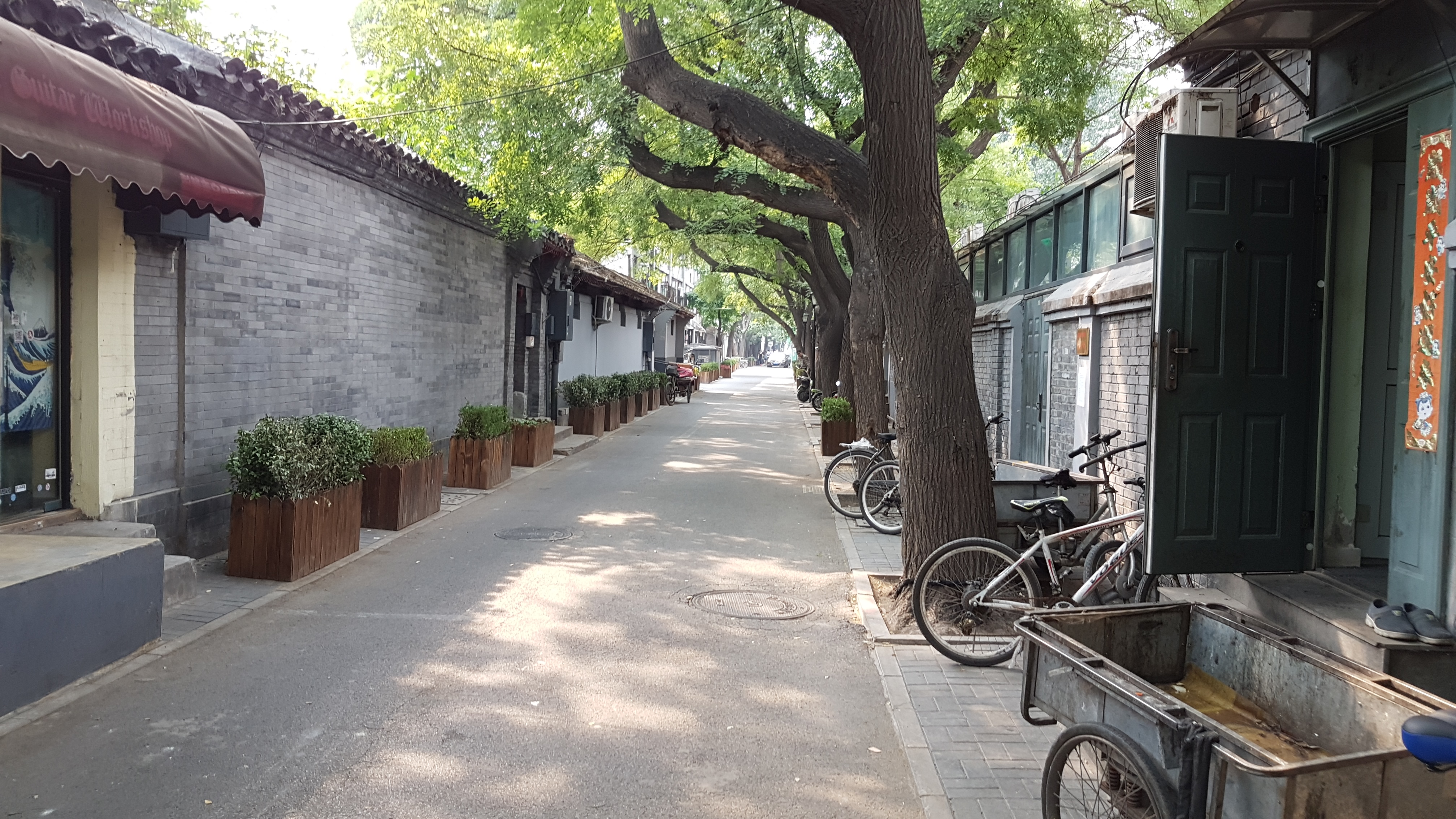 Nanluoguxiang; Hutong District in Beijing, China