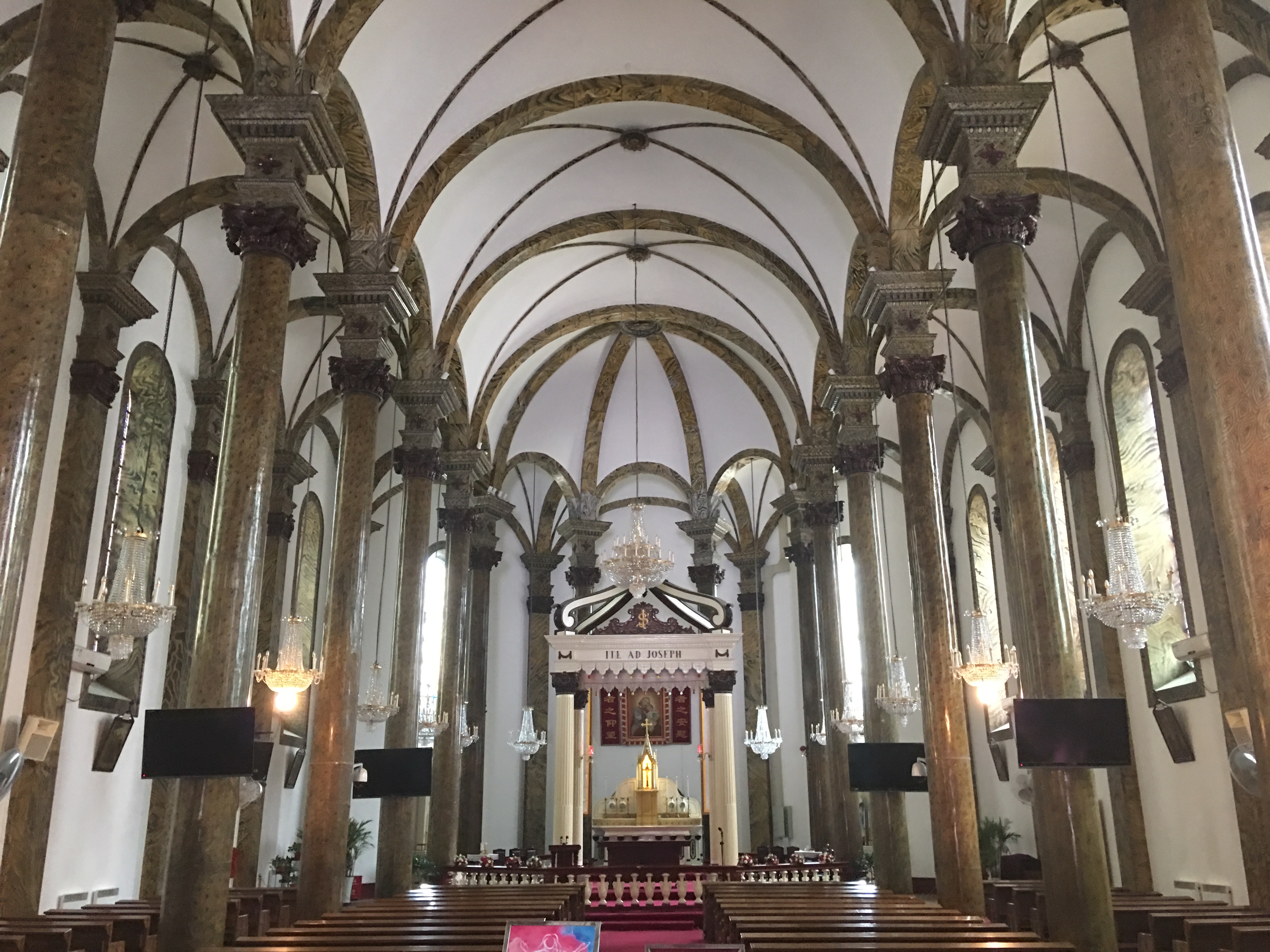 St Joseph catholic Church at Wangfujing street, Beijing