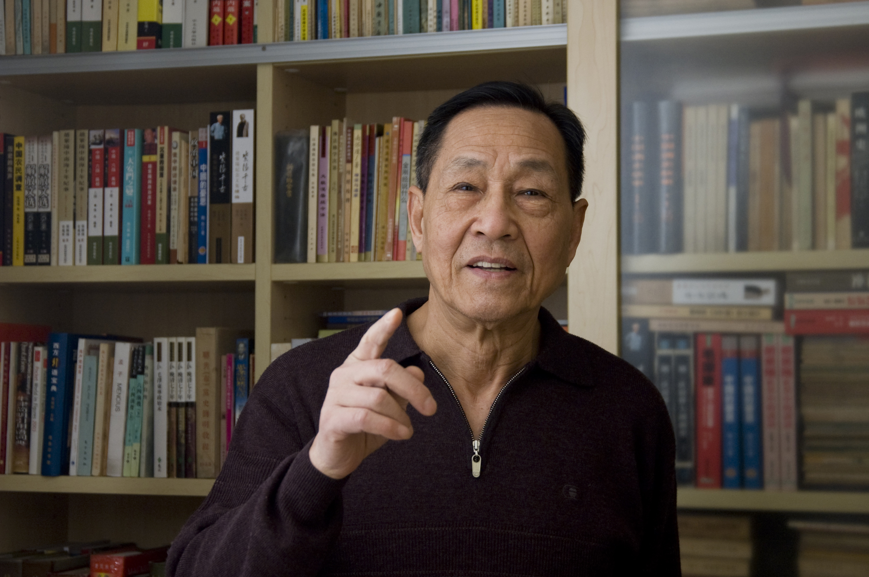 Bao Tong was the highest government official to be imprisoned after the Tiananmen Square protests of 1989. He spent 7 years in Qincheng Prison, and has lived under tight surveillance ever since. He continues nevertheless to be one of the most outspoken critics of the government.