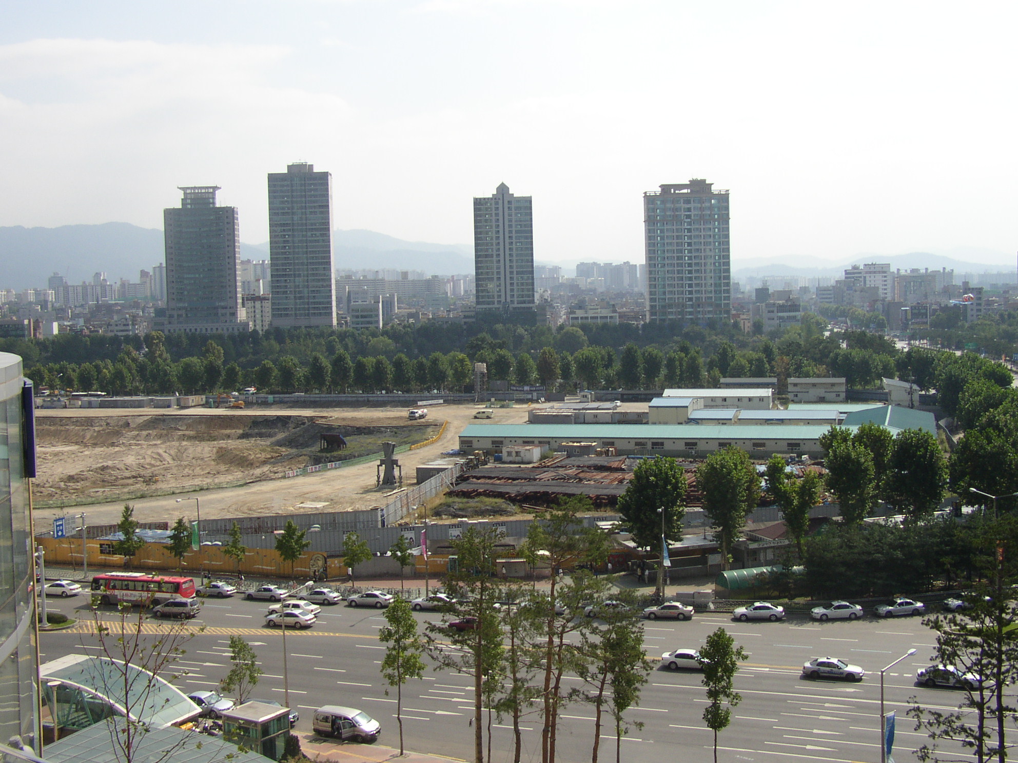 Site of Lotte World 2 at Seoul