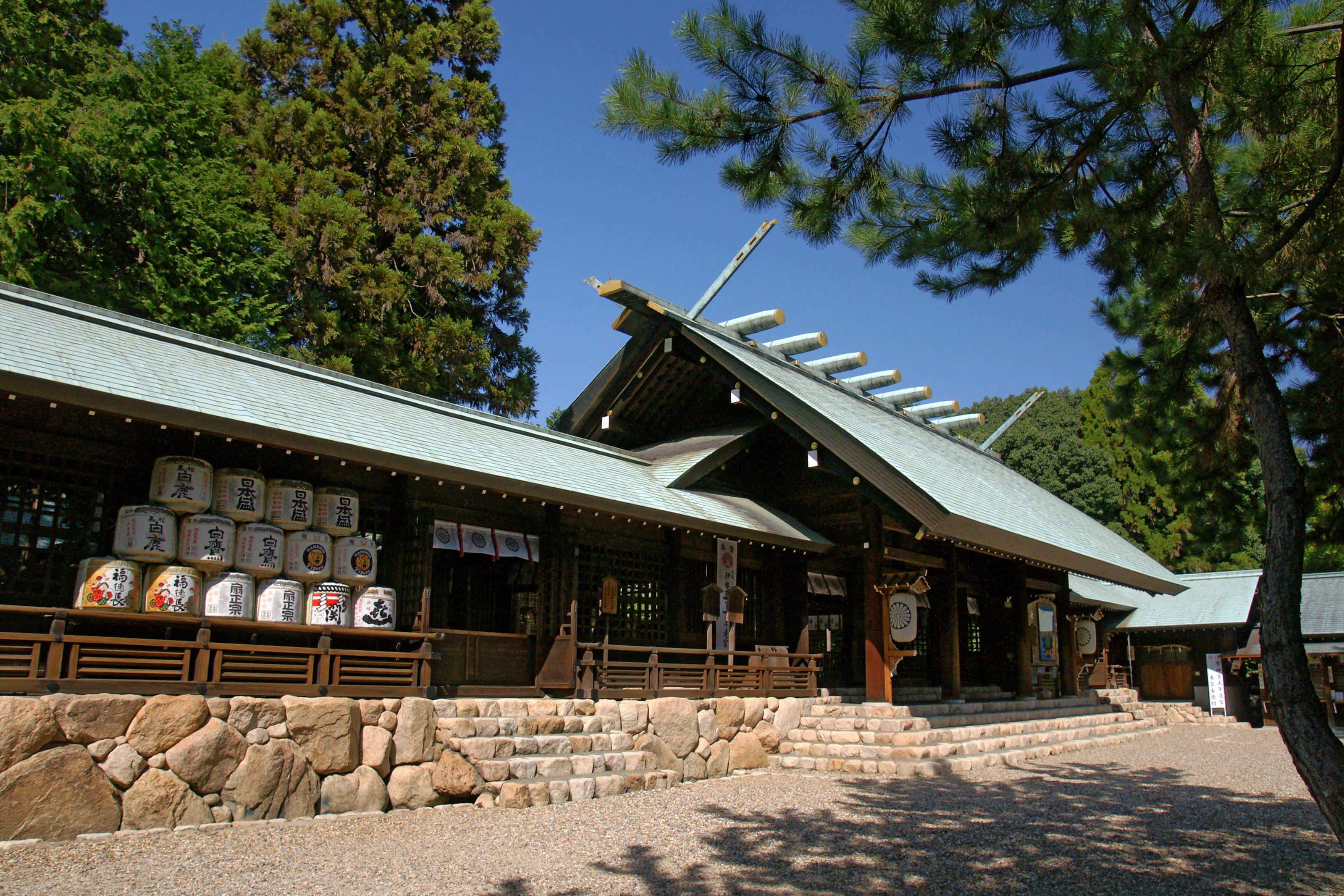 Hirota Shrine (Hirota-jinja) in Nishinomiya, Hyogo prefecture, Japan