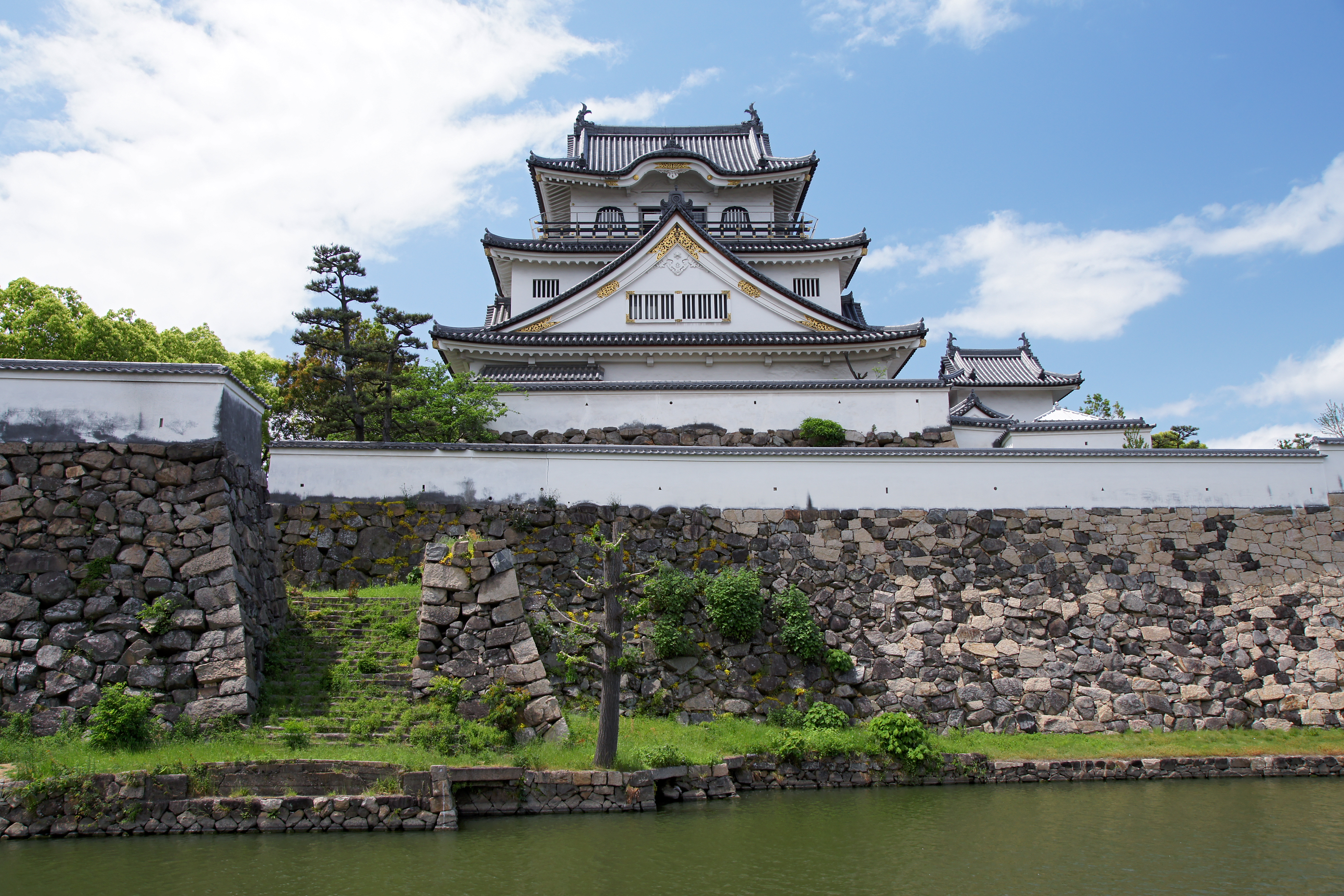 Kishiwada_Castle in Kishiwada, Osaka prefecture, Japan