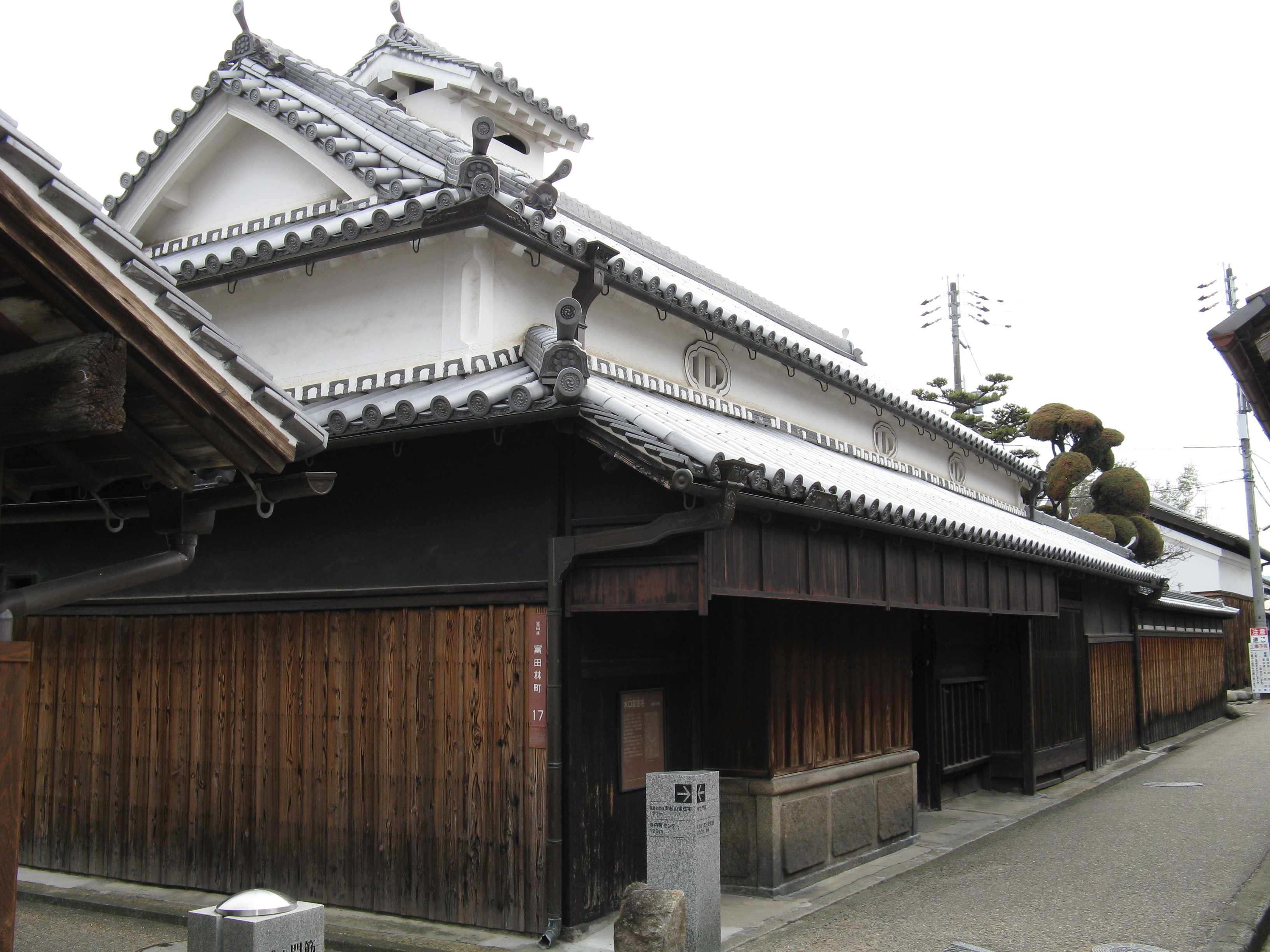 富田林寺内町木口家住宅。
