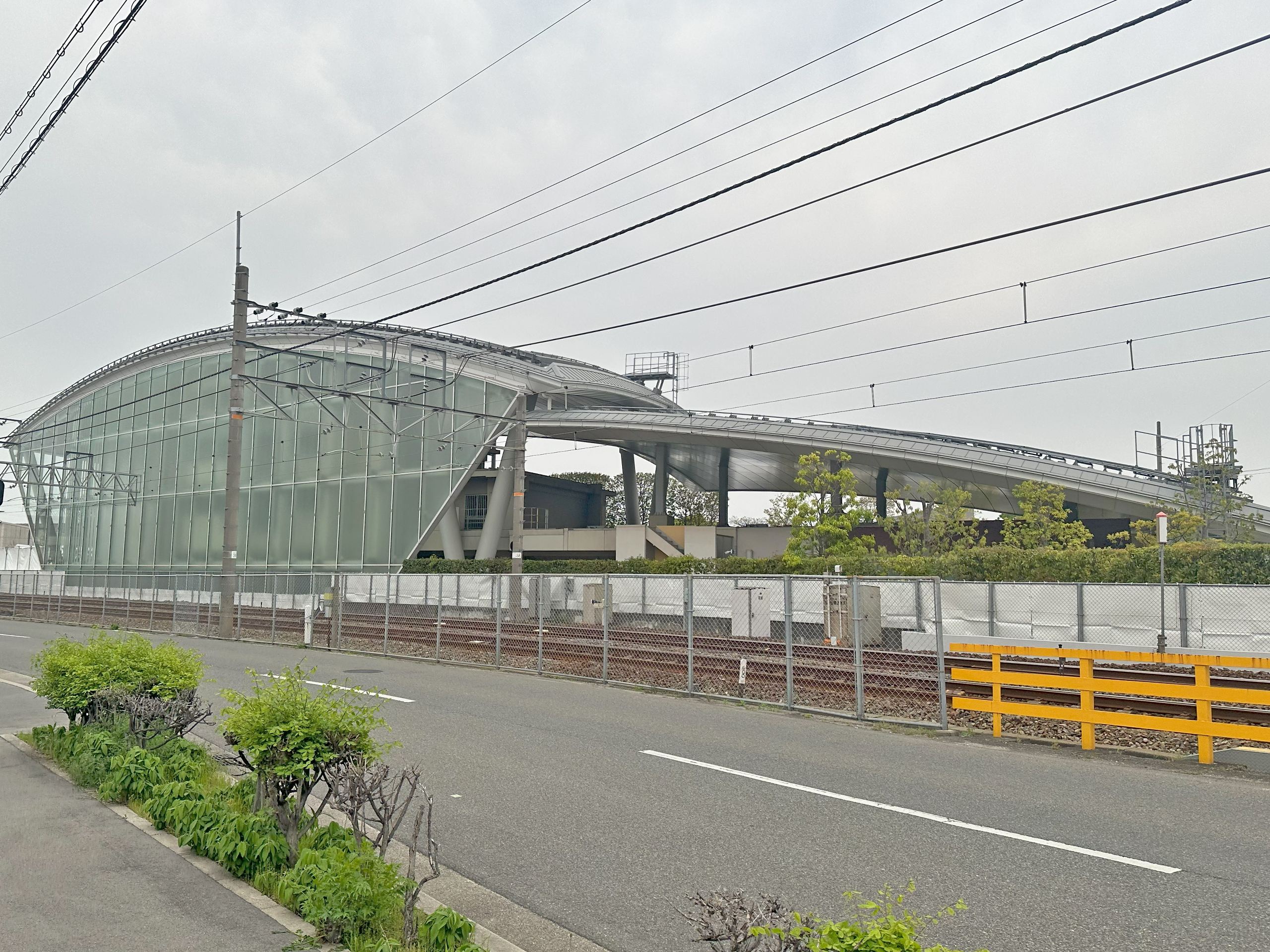 祈りの杜 福知山線列車事故現場を撮影。