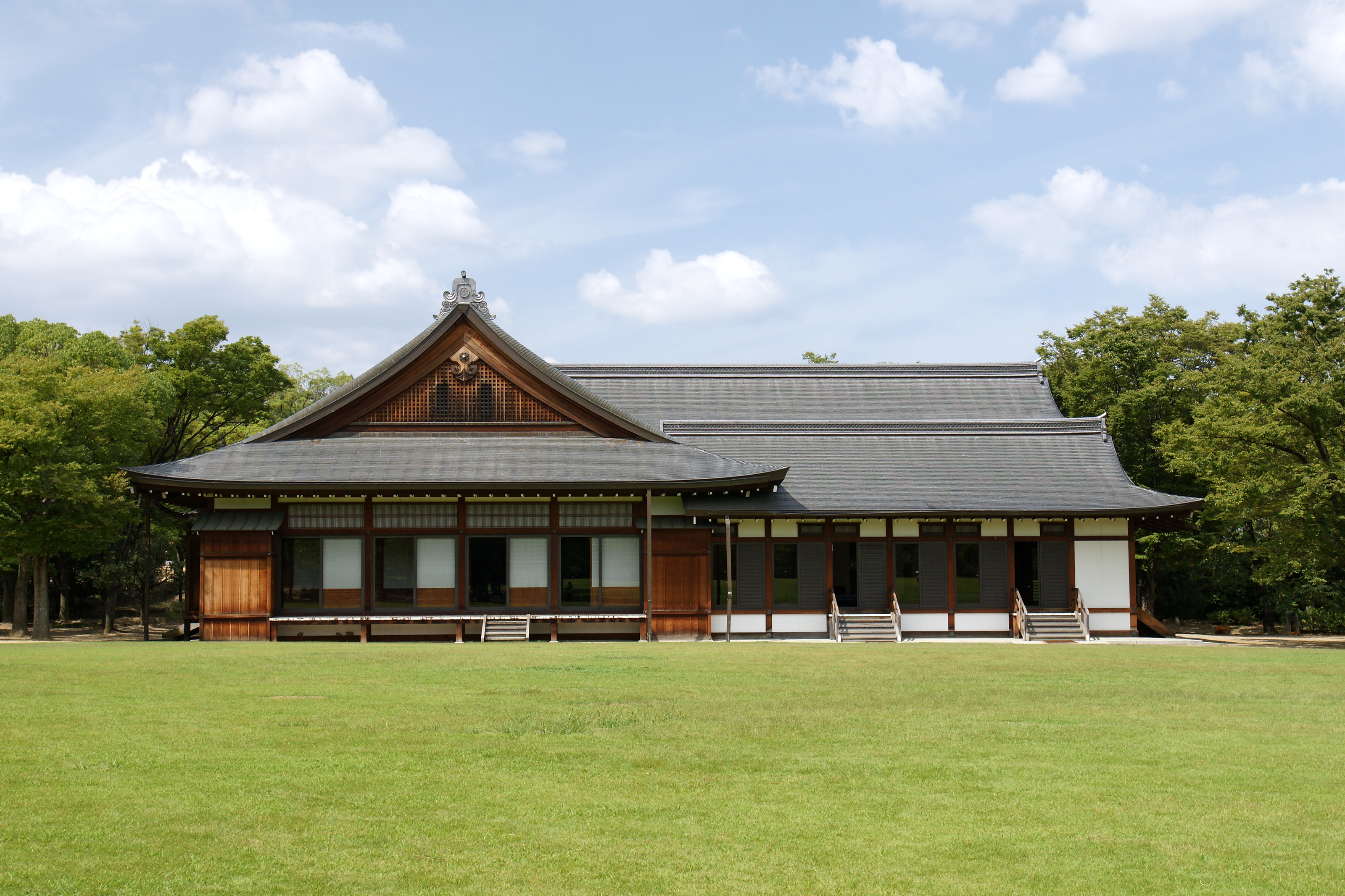 Nishinomaru Garden of Osaka Castle in Chuo-ku, Osaka, Osaka prefecture, Japan