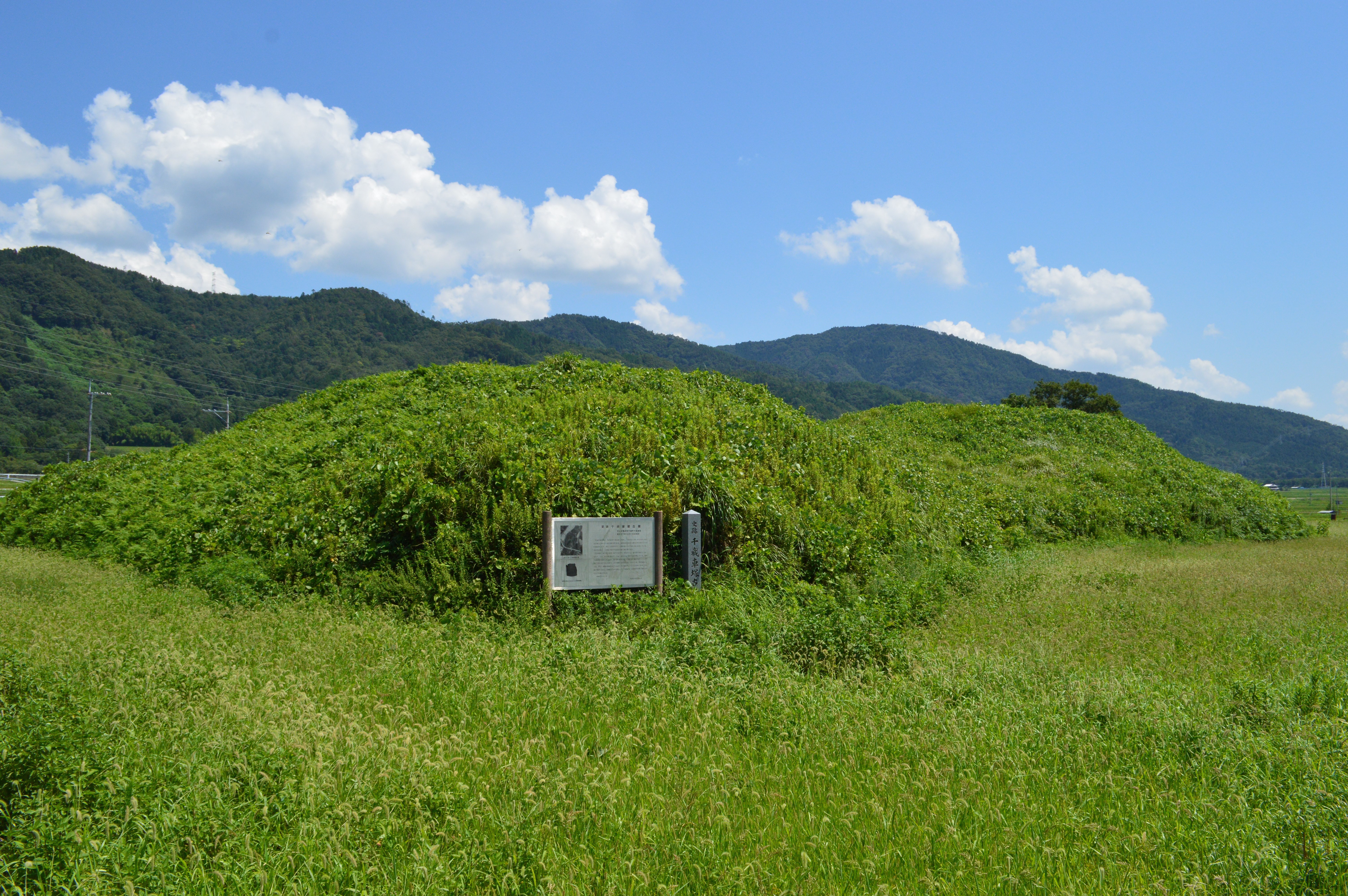 千歳車塚古墳 全景