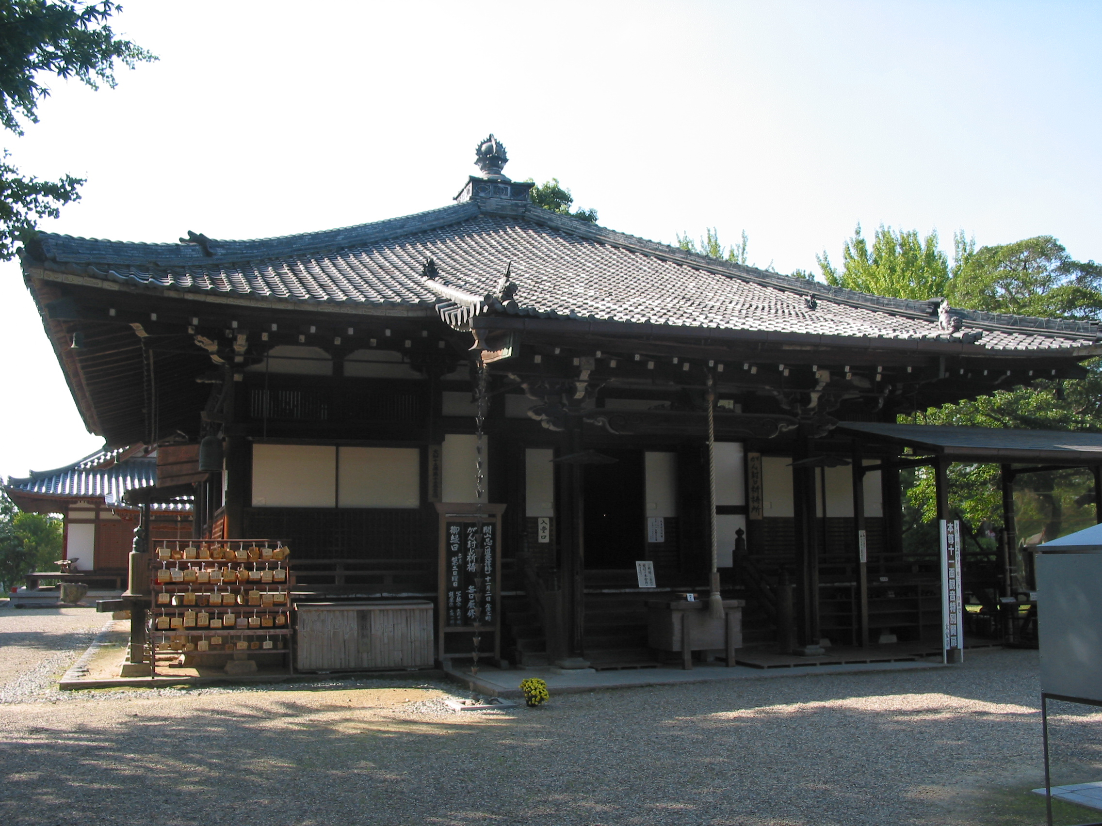 Hondō of Daian-ji at Nara, Nara Pref., Japan.